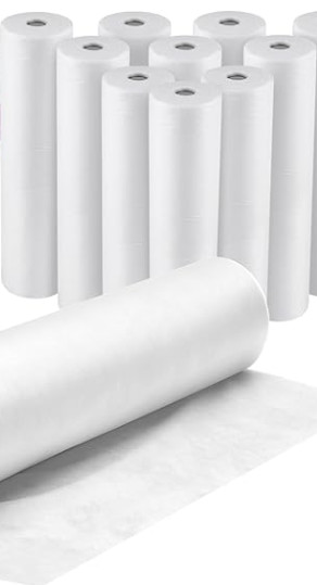 5 Pack Disposable Massage Table Sheets Rolls Non-Woven Spa Bed Cover Bulk Salon