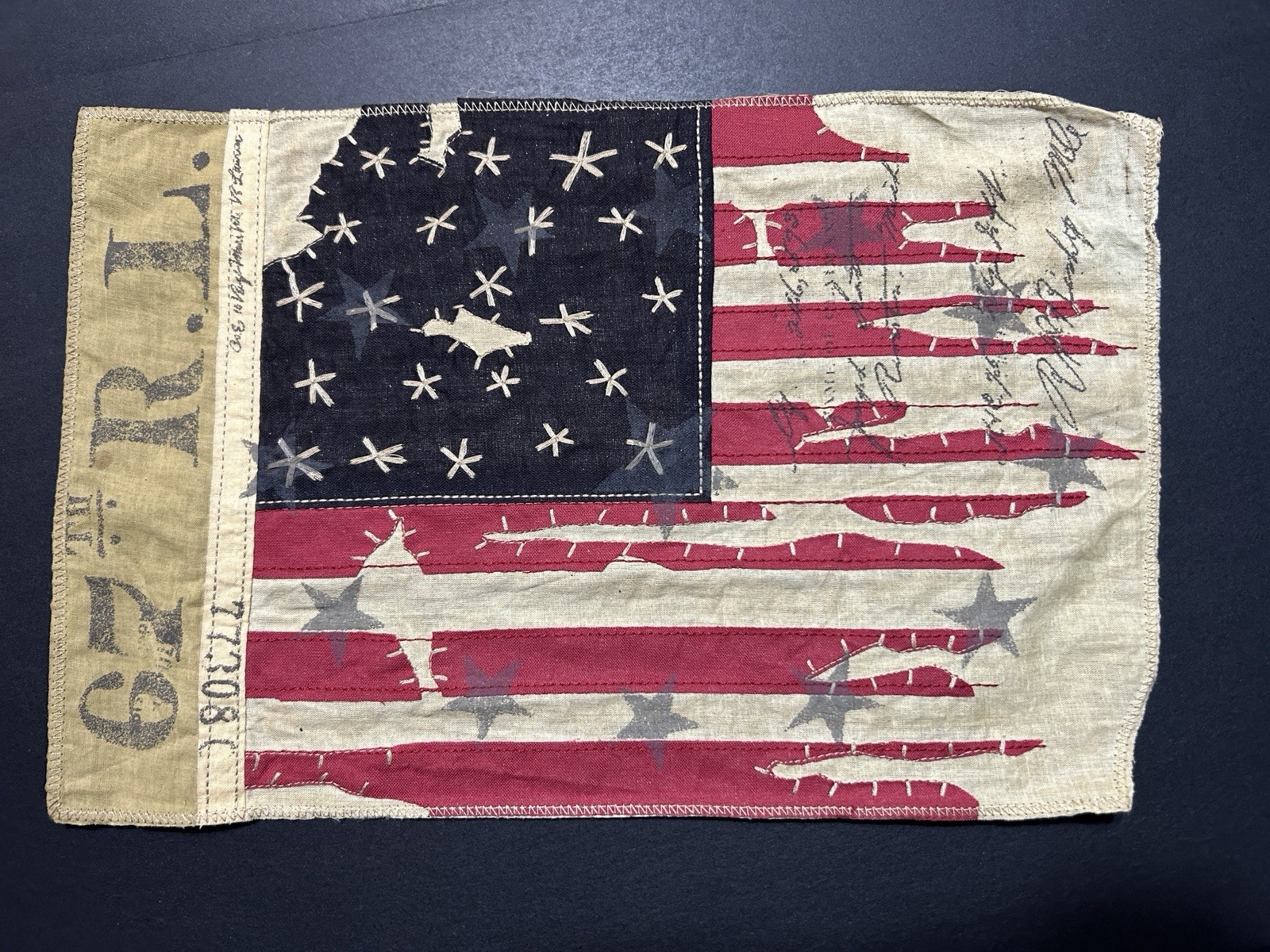 Rare Found Ralph Lauren 90's American Flag Sew-On Patch Rare Found Ralph Lauren 90's American Flag Sew-On Patch