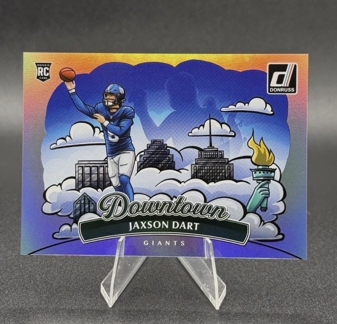 2025 Panini Donruss - Horizontal Downtown Jaxson Dart  CHASE