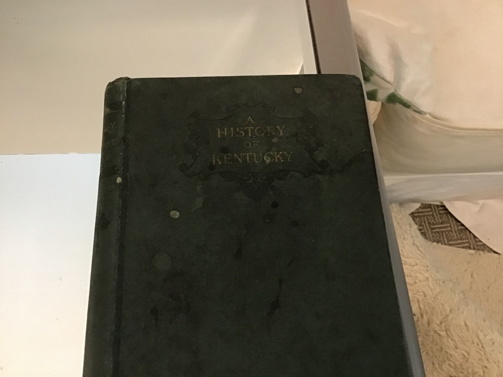 A History of Kentucky Antiquarian Hardcover, Personalized/Inscribed A History of Kentucky Antiquarian Hardcover, Personalized/Inscribed