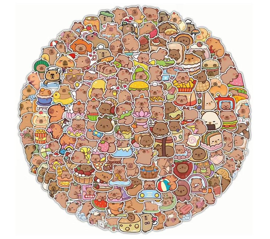 Stickers Random 2pcs Kawaii Cute Animal [Ship to Japan only / 即対応]