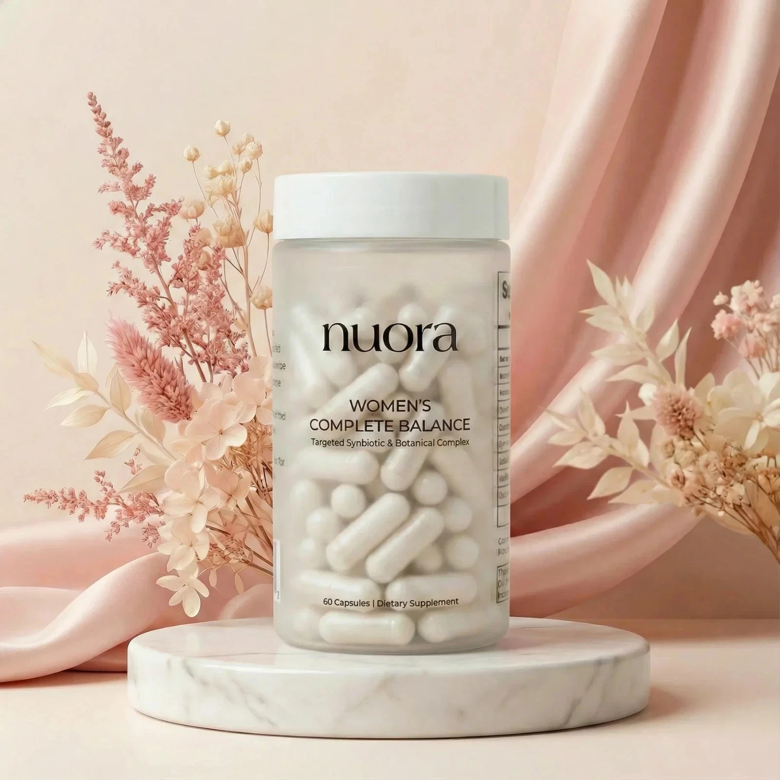 Nuora™ Gut Biofilm Ritual, Women's Complete Balance 60 capsules Pack of 2