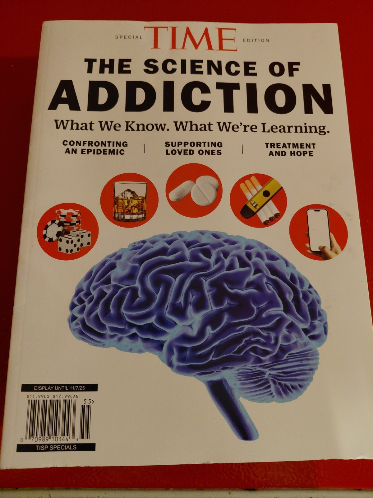 Time Special Edition The Science Of Addiction 2025 Magazine *NEW* What We Know Time Special Edition The Science Of Addiction 2025 Magazine *NEW* What We Know