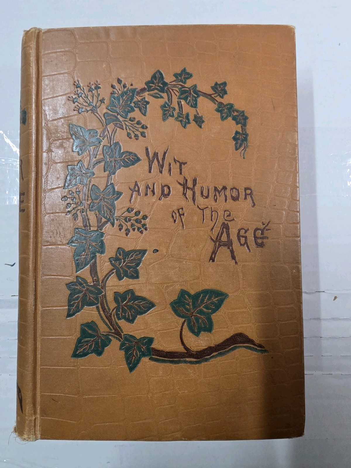 Melville D. Landon Wit and Humor of the Age 1888 HC Illustrated Chicago
