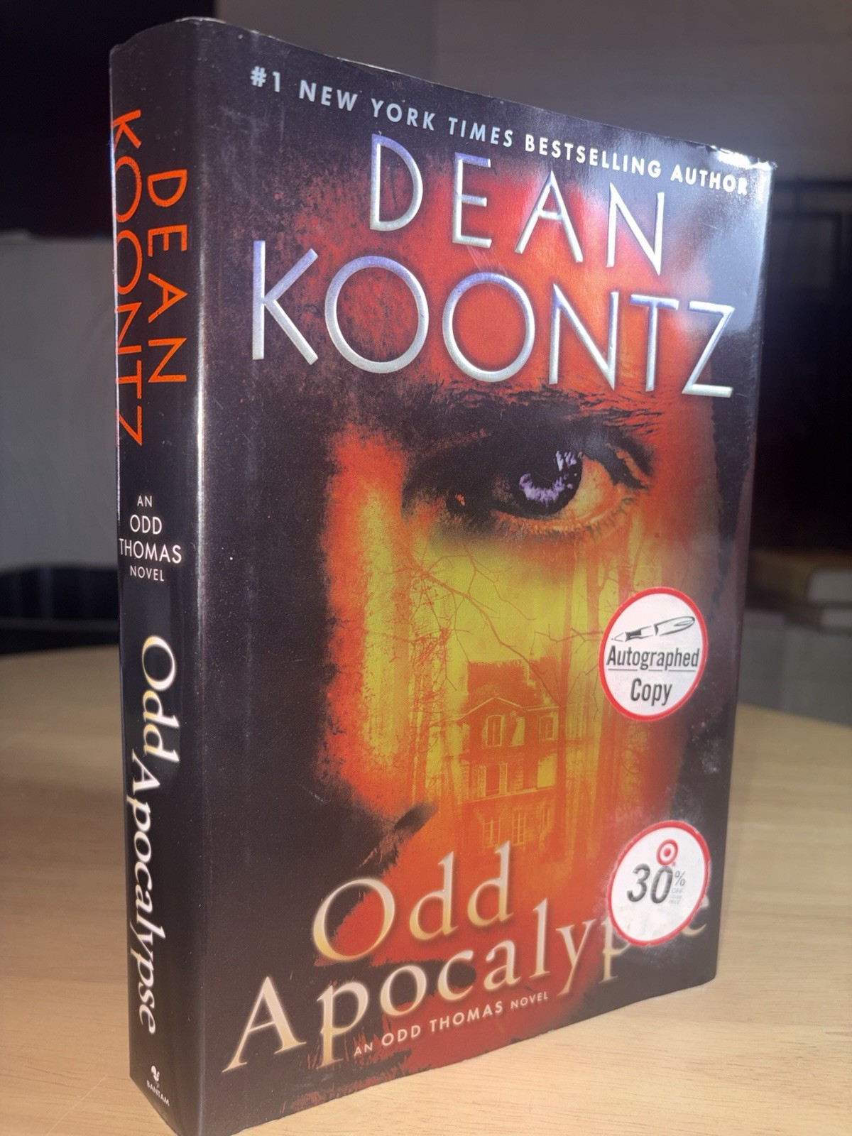 Odd Apocalypse Dean Koontz SIGNED 2012 1st Edition 1st Printing HCDJ Thomas VG+