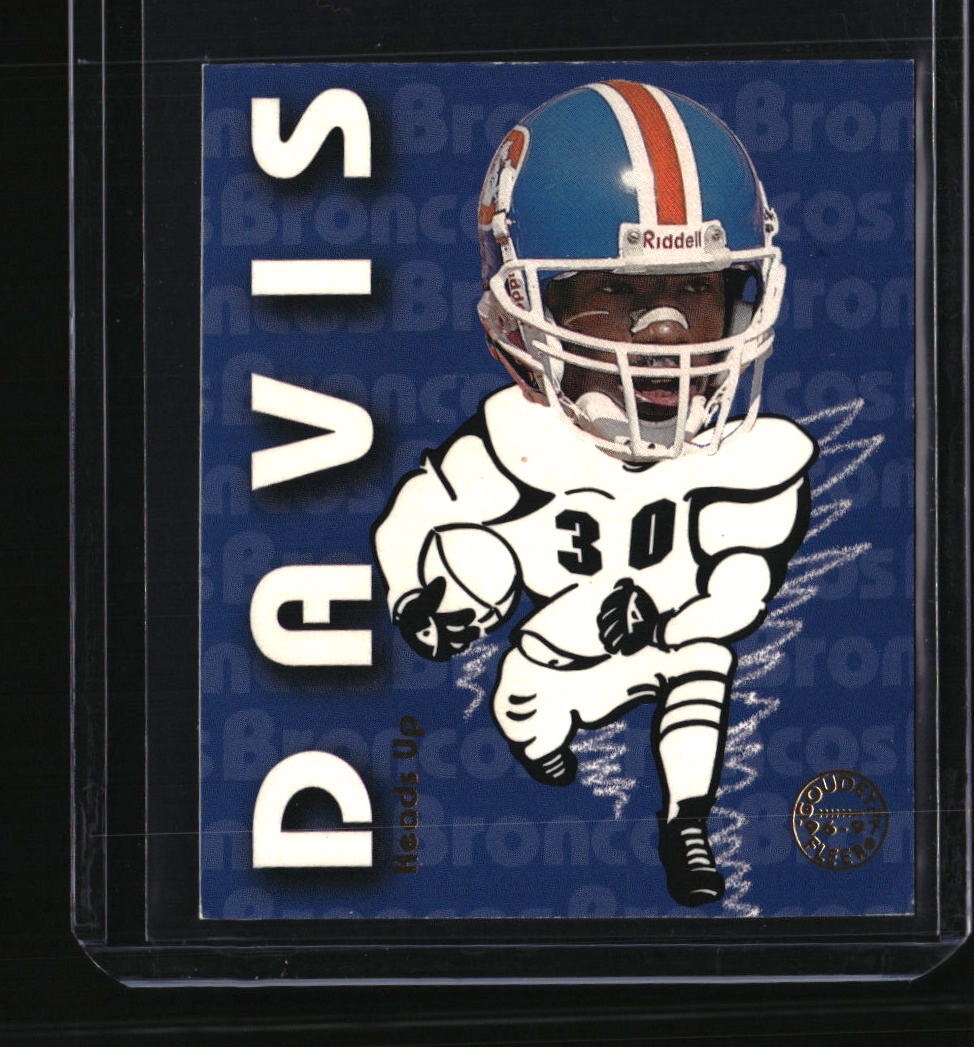 1997 Fleer Goudey #7 Terrell Davis Heads Up 1997 Fleer Goudey #7 Terrell Davis Heads Up