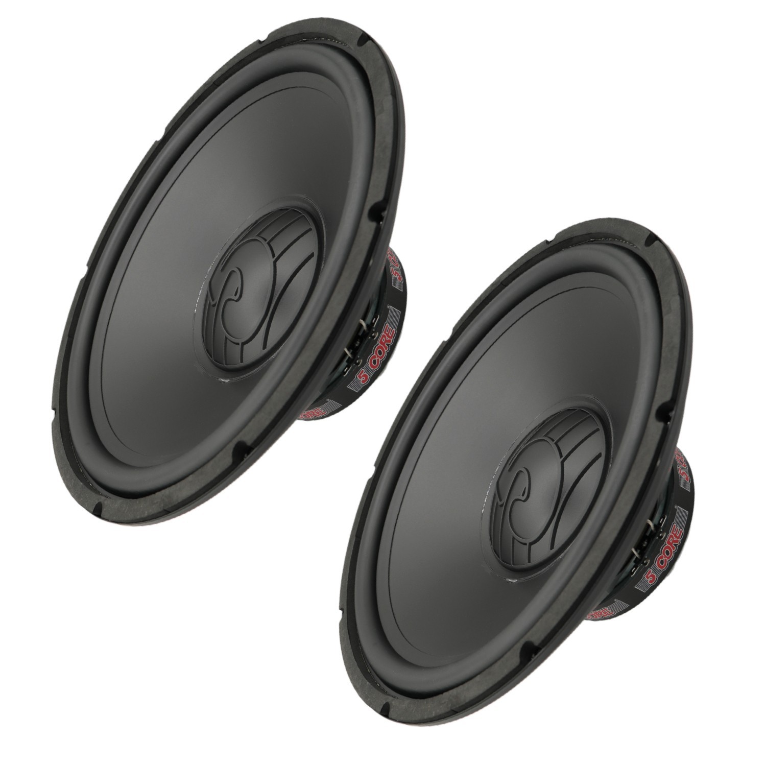 5 Core 15 Inch Car Woofer Audio Pair 1000W Combined 4Ohm Deep Bass Subwoofer