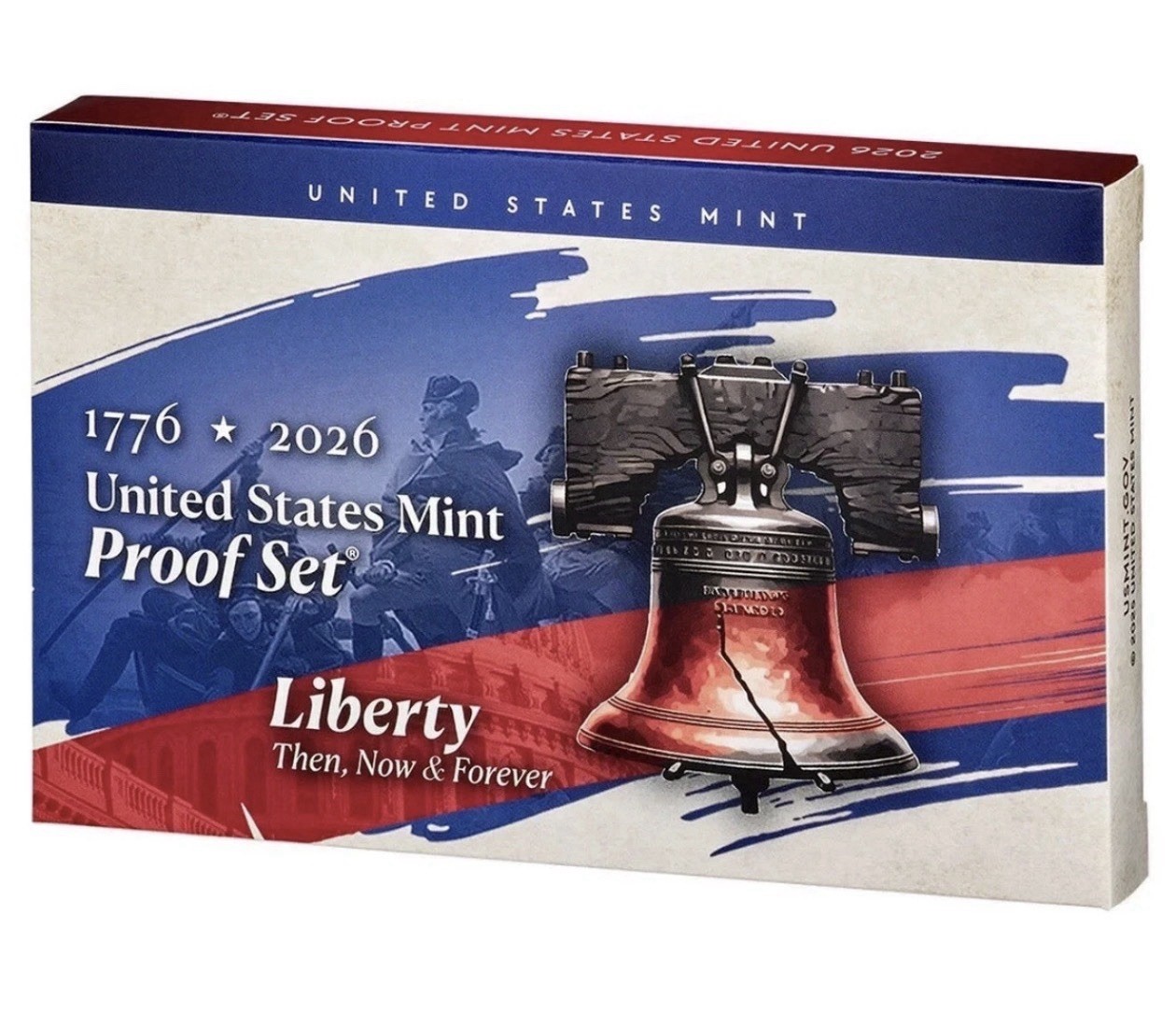 2026 S US Mint Semiquincentennial Proof Set 250th 1776-2026 PRESALE 26RG