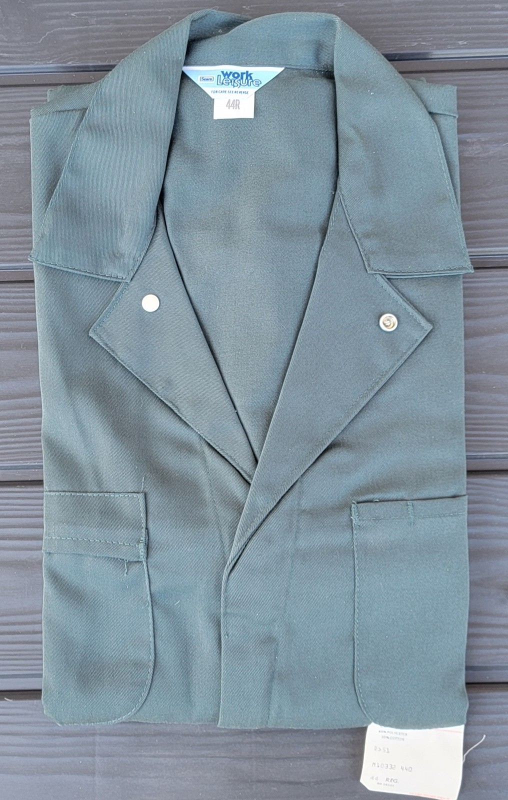 Vintage Sears Work Leisure 44R Tex Green Coveralls Michael Myers Halloween *New* Vintage Sears Work Leisure 44R Tex Green Coveralls Michael Myers Halloween *New*