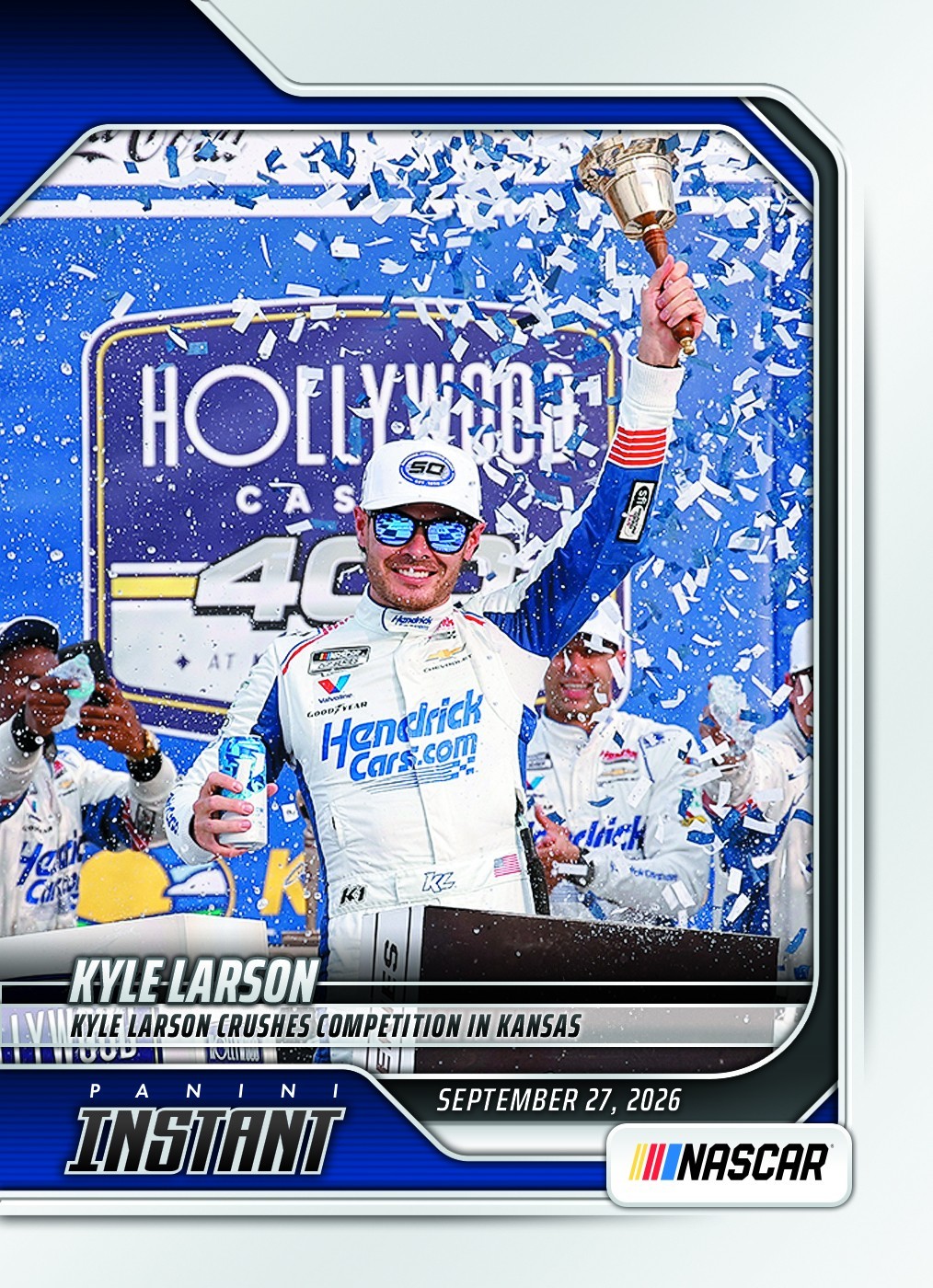 2026 Panini Instant NASCAR #88 Kyle Larson Hendrick Motorsports PRESALE