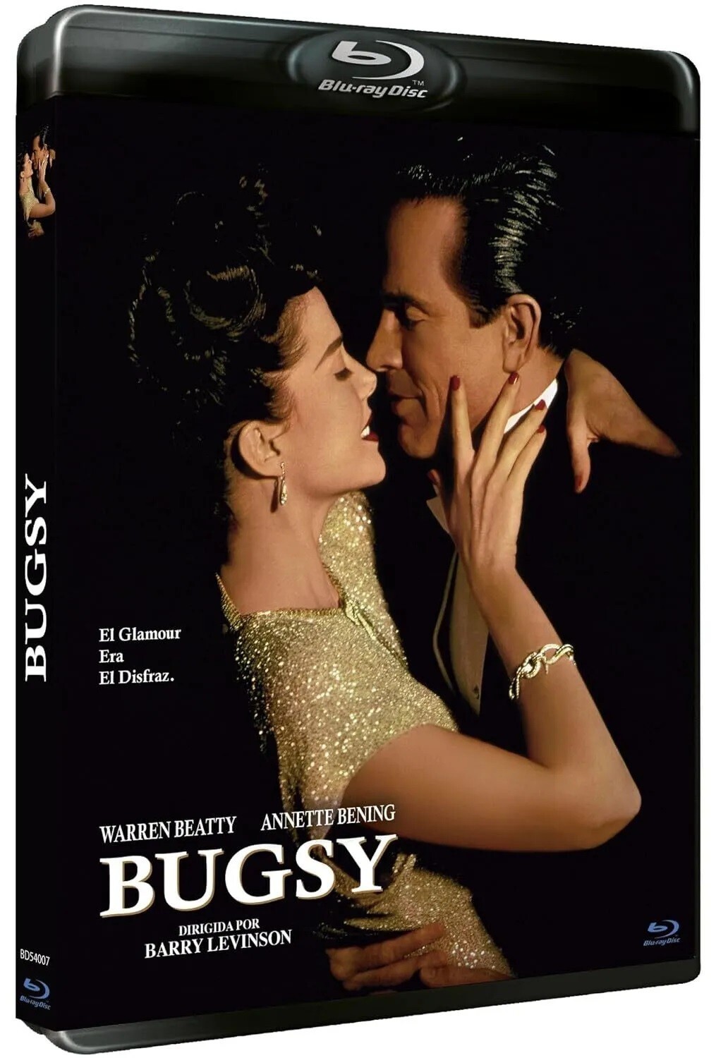 BUGSY (1991) Warren Beatty Blu-Ray NEW (Spanish Package has English Audio)