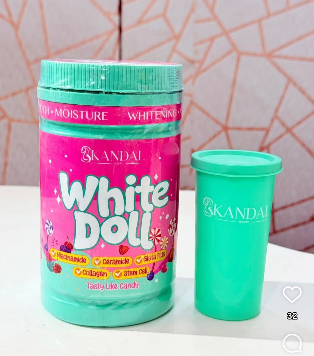 Skandal White-Doll 800g jar x1 anti-aging New