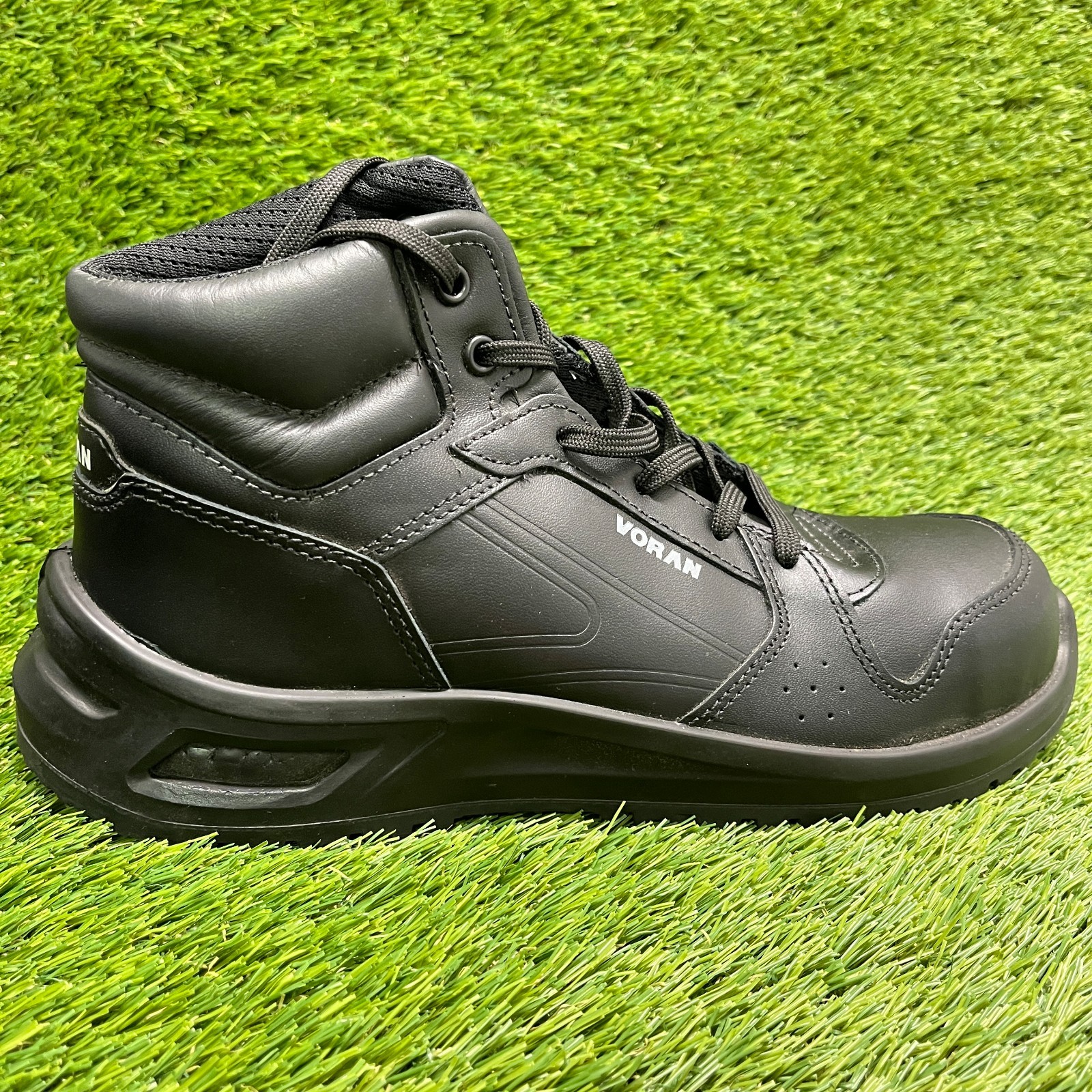 Voran Sportsafe Energy 940 Mens Size 10 Black Composite Toe Safety Work Boots