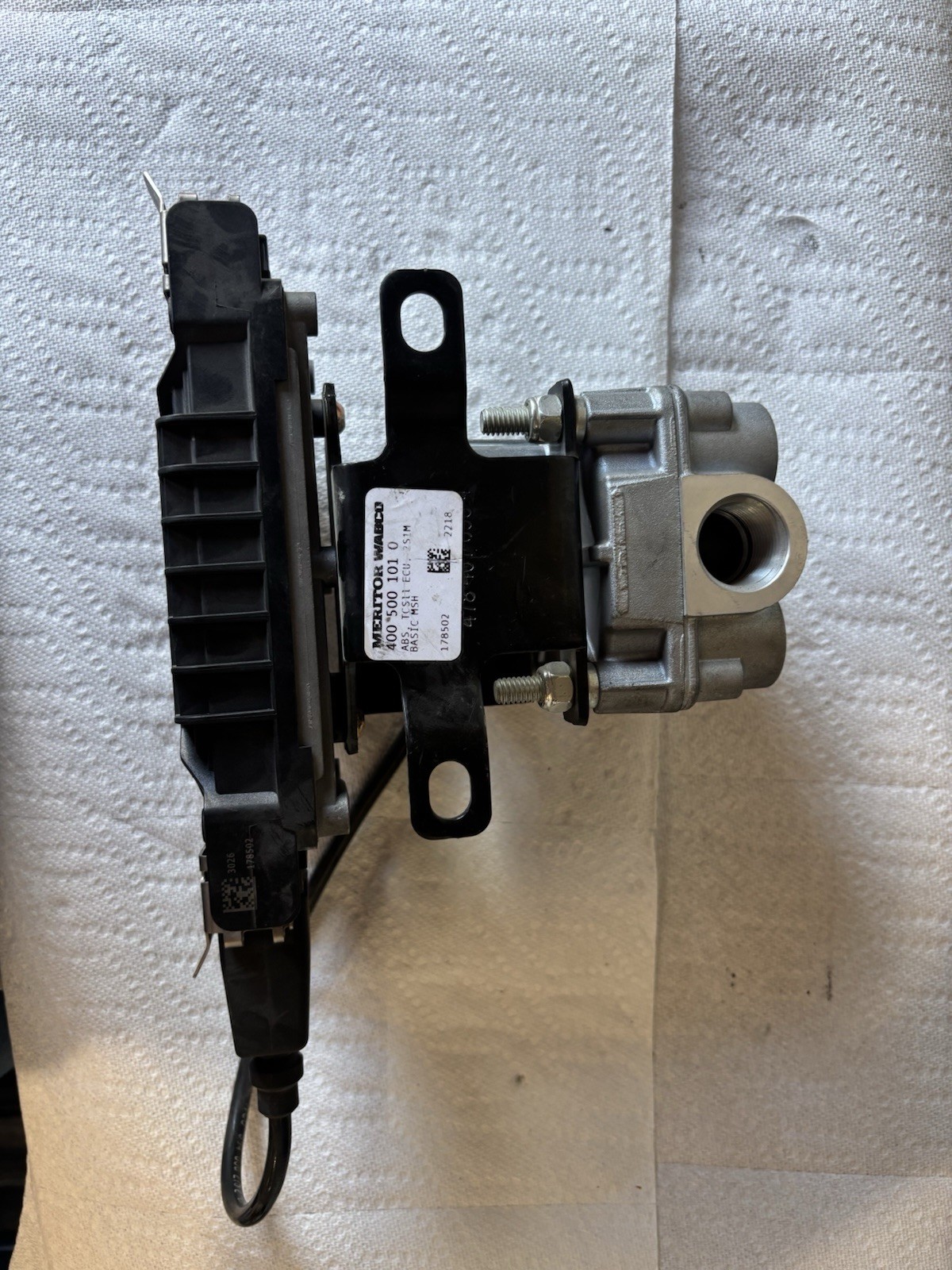 Meritor Wabco 4005001010 Tráiler ABS ECU Valve Assembly 2S/1MMSH TCSll Meritor Wabco 4005001010 Tráiler ABS ECU Valve Assembly 2S/1MMSH TCSll