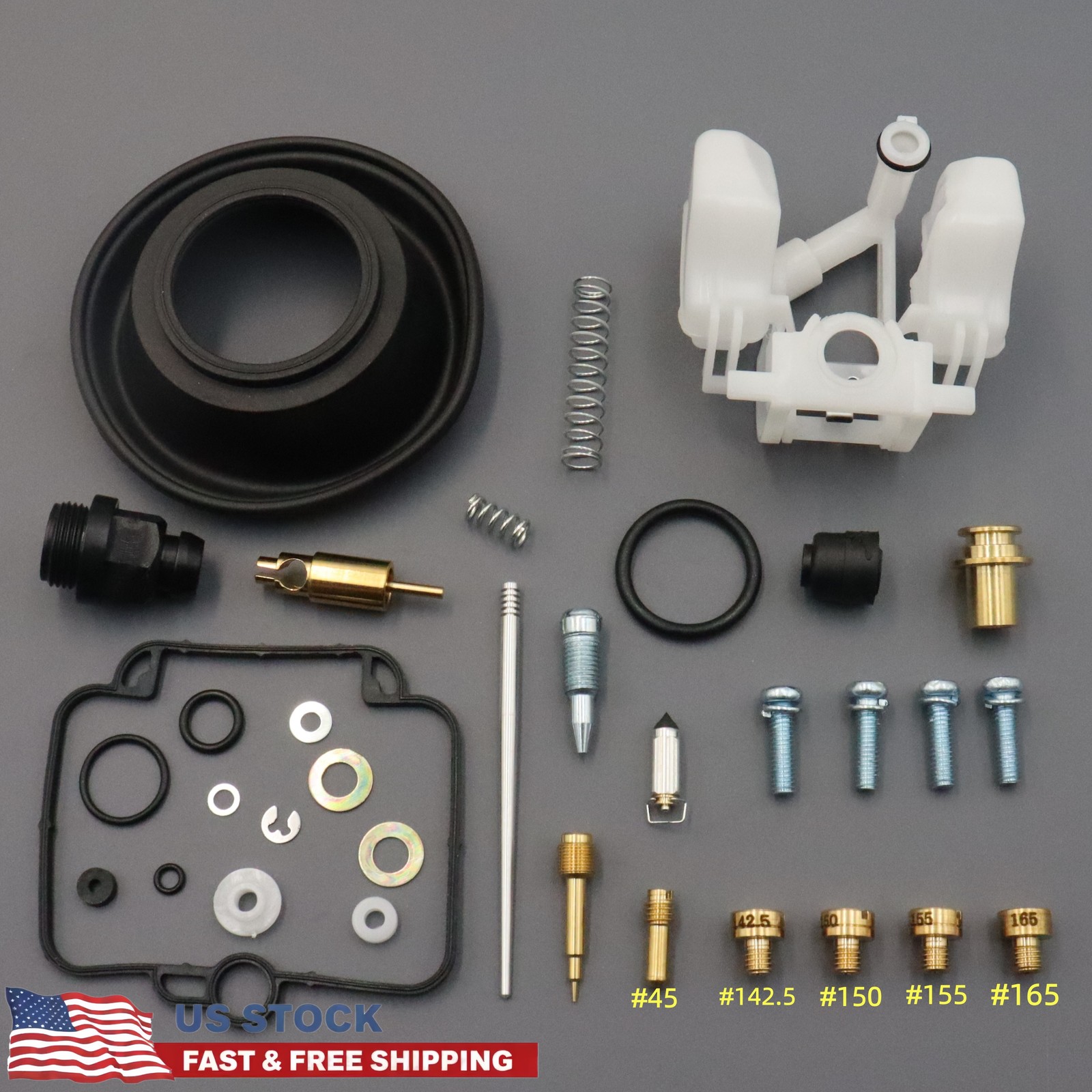 Carb Repair Kit FOR Mikuni CV BST40 KTM640 LC4 1998-2007 Diaphragm