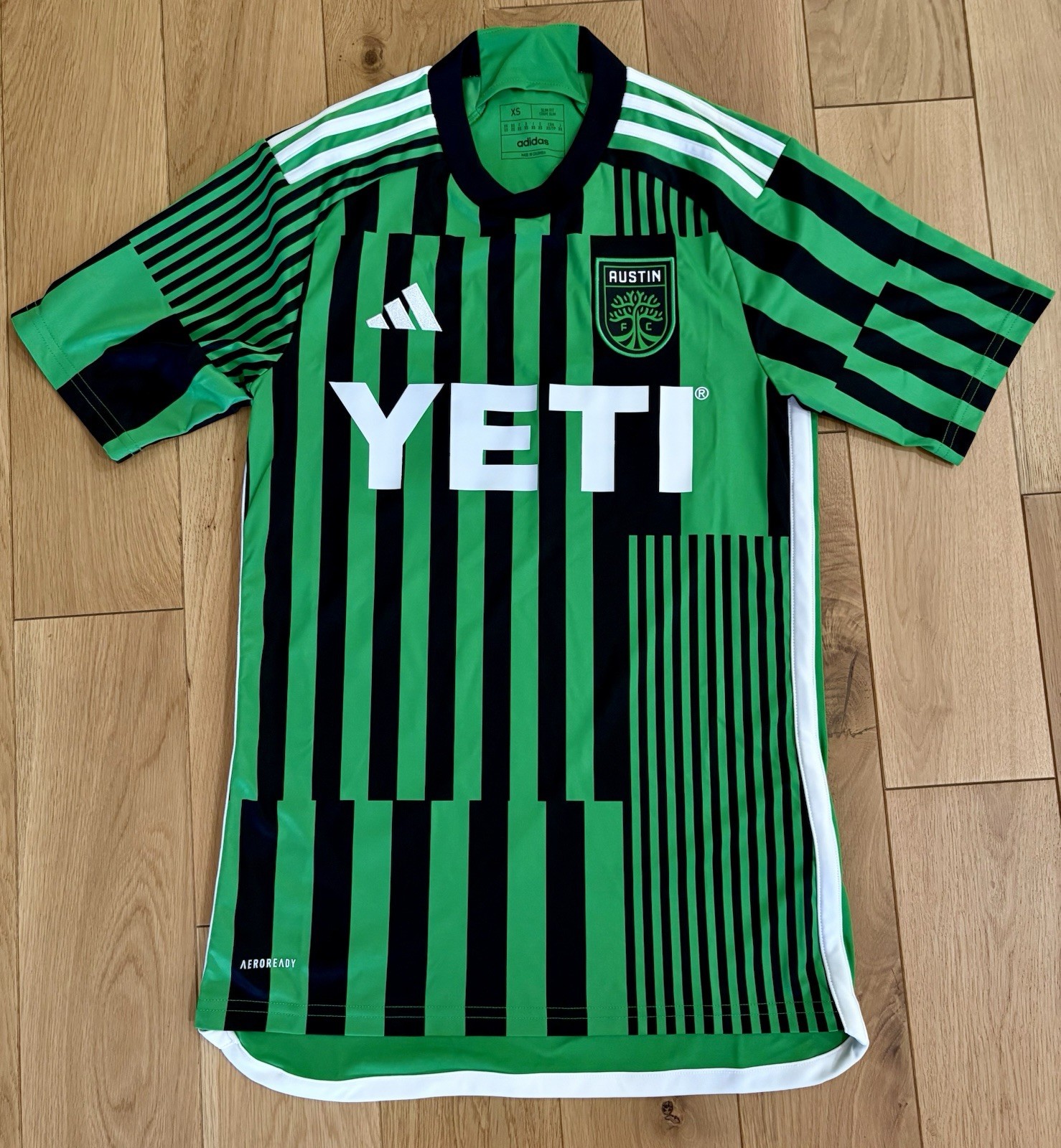 $90 Adidas MLS Austin FC 23/24 Home Yeti Soccer Jersey Men\'s Size XS NEW $90 Adidas MLS Austin FC 23/24 Home Yeti Soccer Jersey Men\'s Size XS NEW