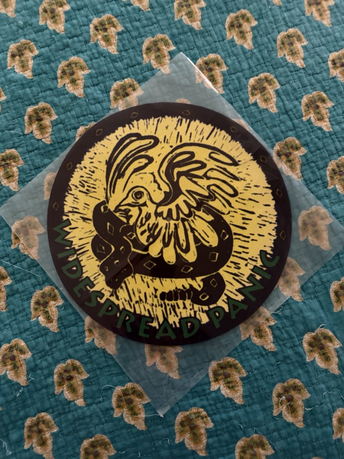 Widespread Panic (Moms Kitchen) Official Vinyl Record Cover Mat Never Used RARE