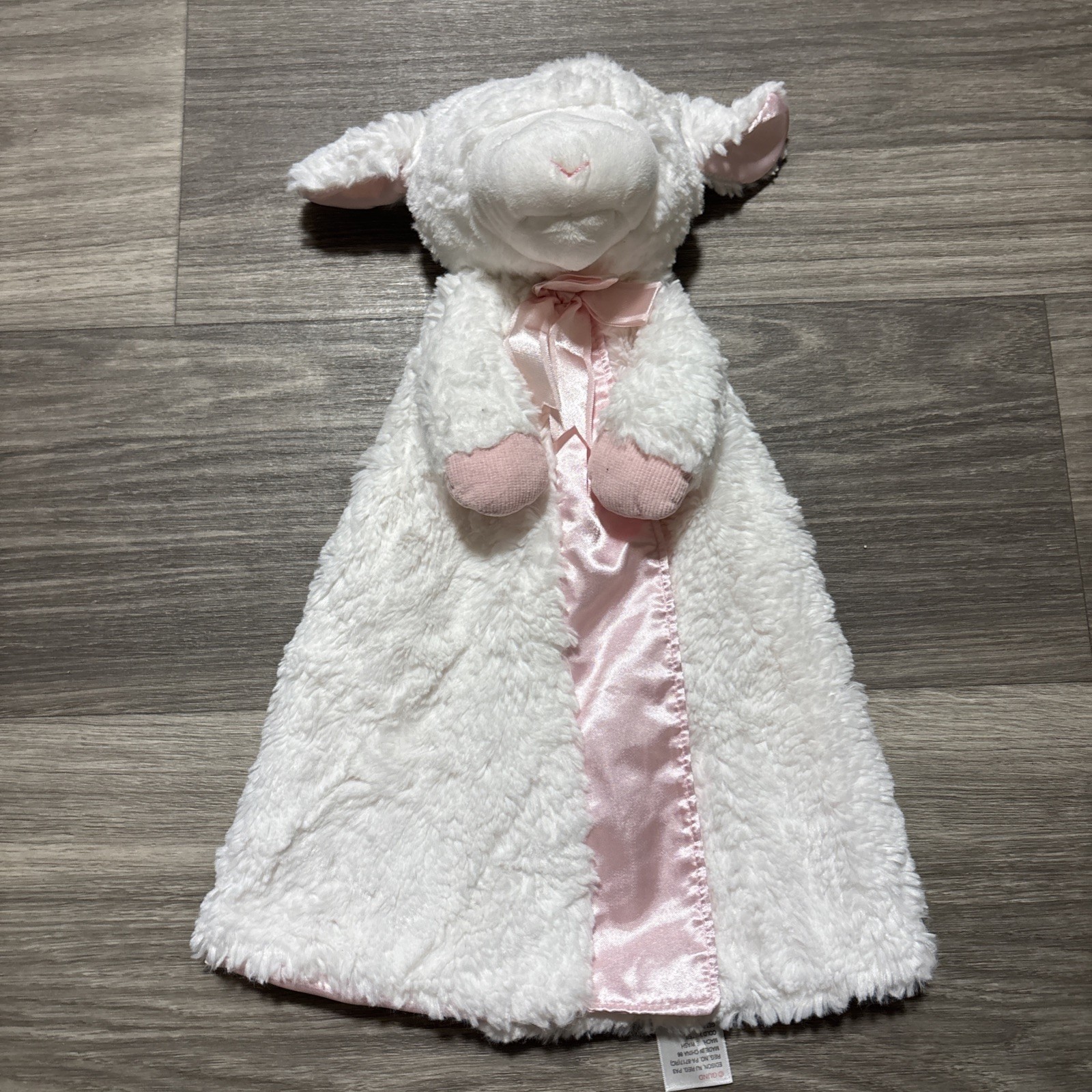 Gund Security Blanket Newborn Baby Girl Soft Plush Winky Huggy Buddy Lovey Lamb Gund Security Blanket Newborn Baby Girl Soft Plush Winky Huggy Buddy Lovey Lamb