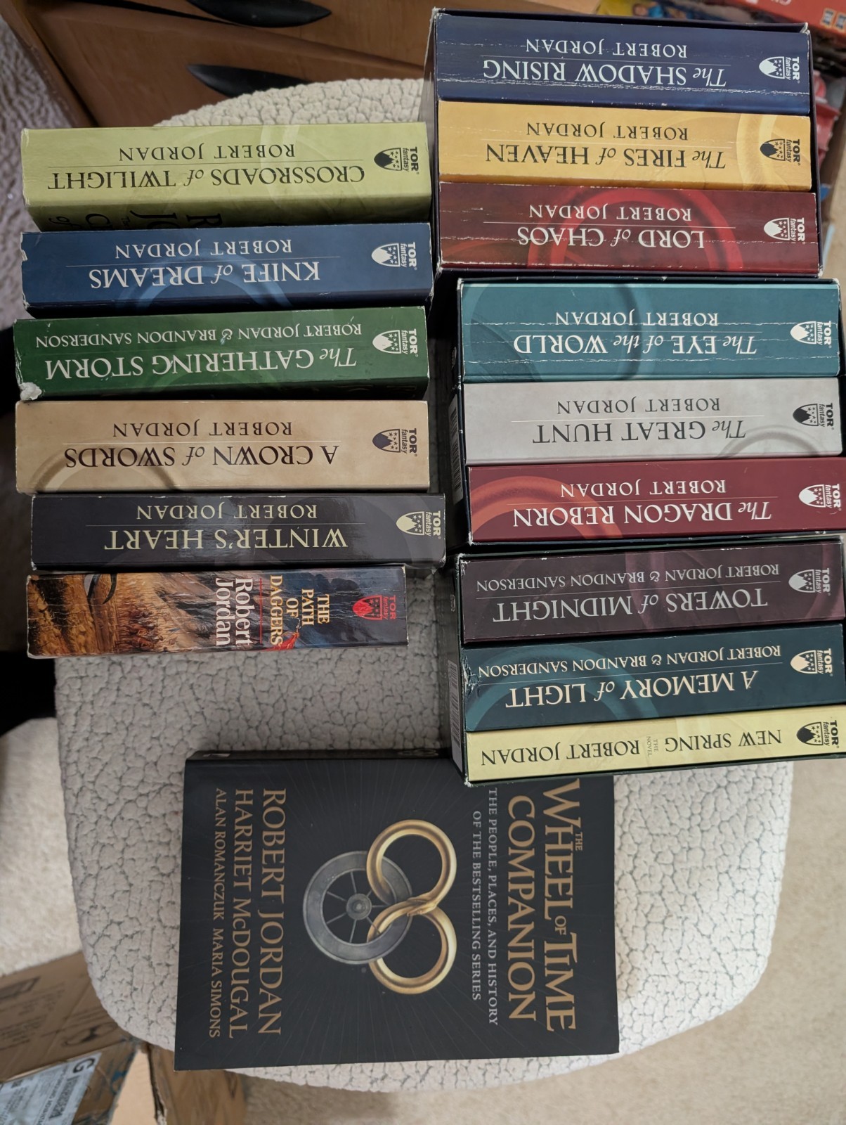 Complete Wheel of Time set including Companion in paperback