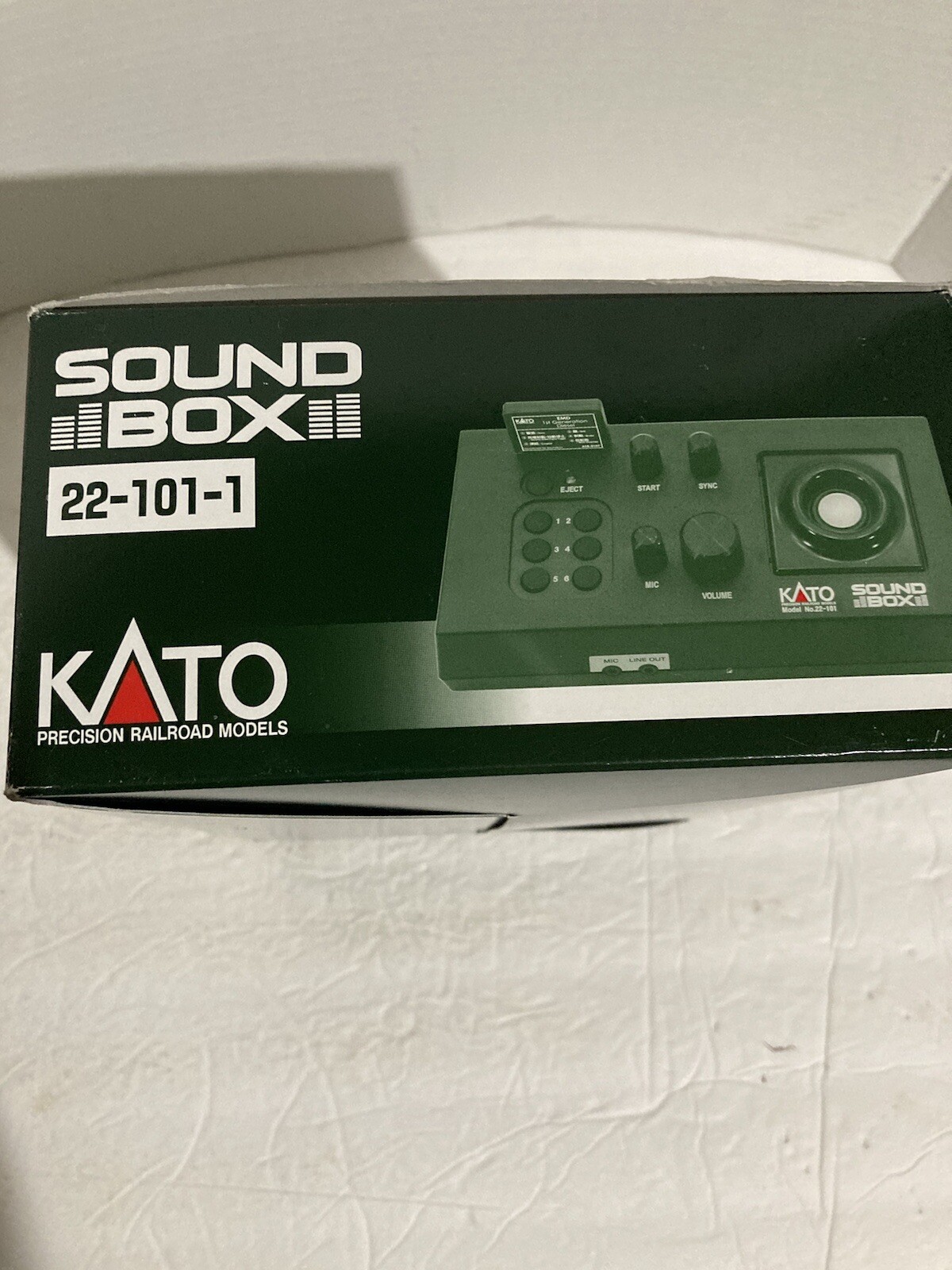 Kato 22-101-1 Both HO & N Gauge Diesel Analog Sound Box LN/Box Kato 22-101-1 Both HO & N Gauge Diesel Analog Sound Box LN/Box