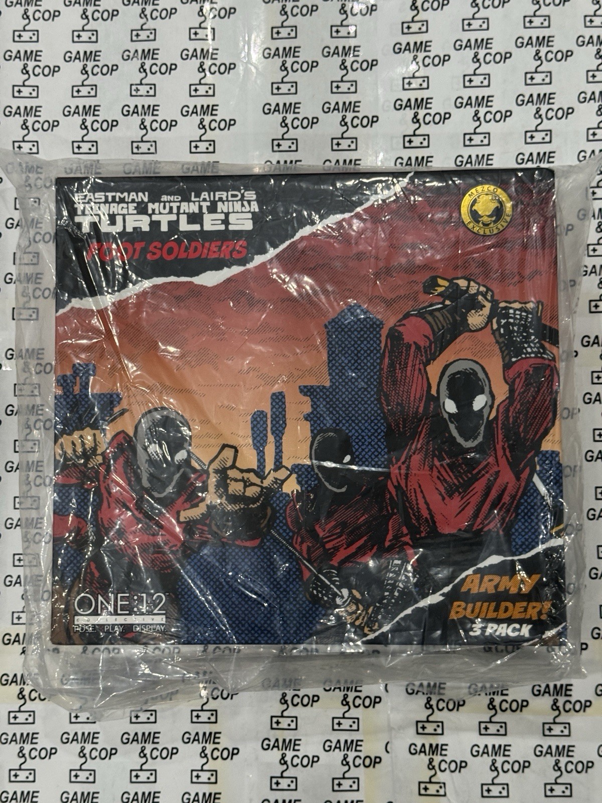 NYCC 2026 Mezco One:12 Collective Foot Soldiers Army Builder Set Comic Version