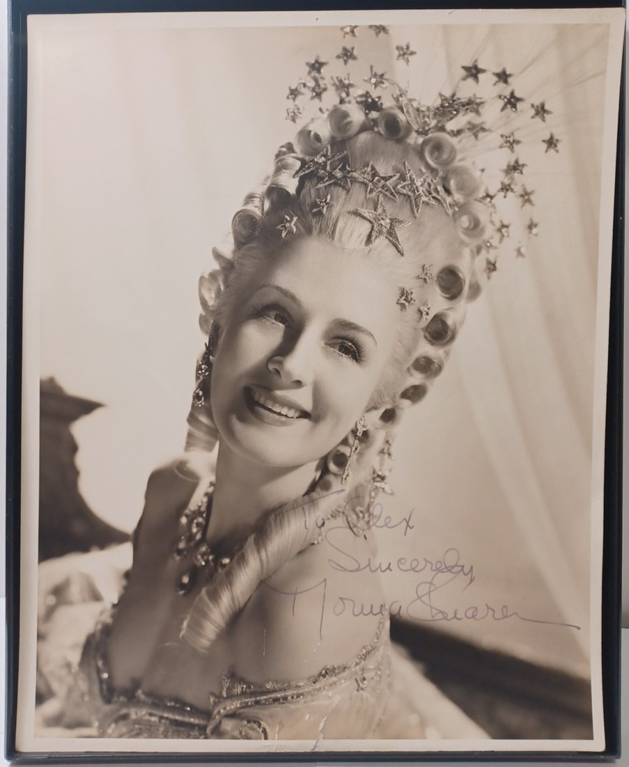 Vintage Serpa Comedian Norma Shearer Autographed ORG Photo 8 x 10 JRR44 Vintage Serpa Comedian Norma Shearer Autographed ORG Photo 8 x 10 JRR44
