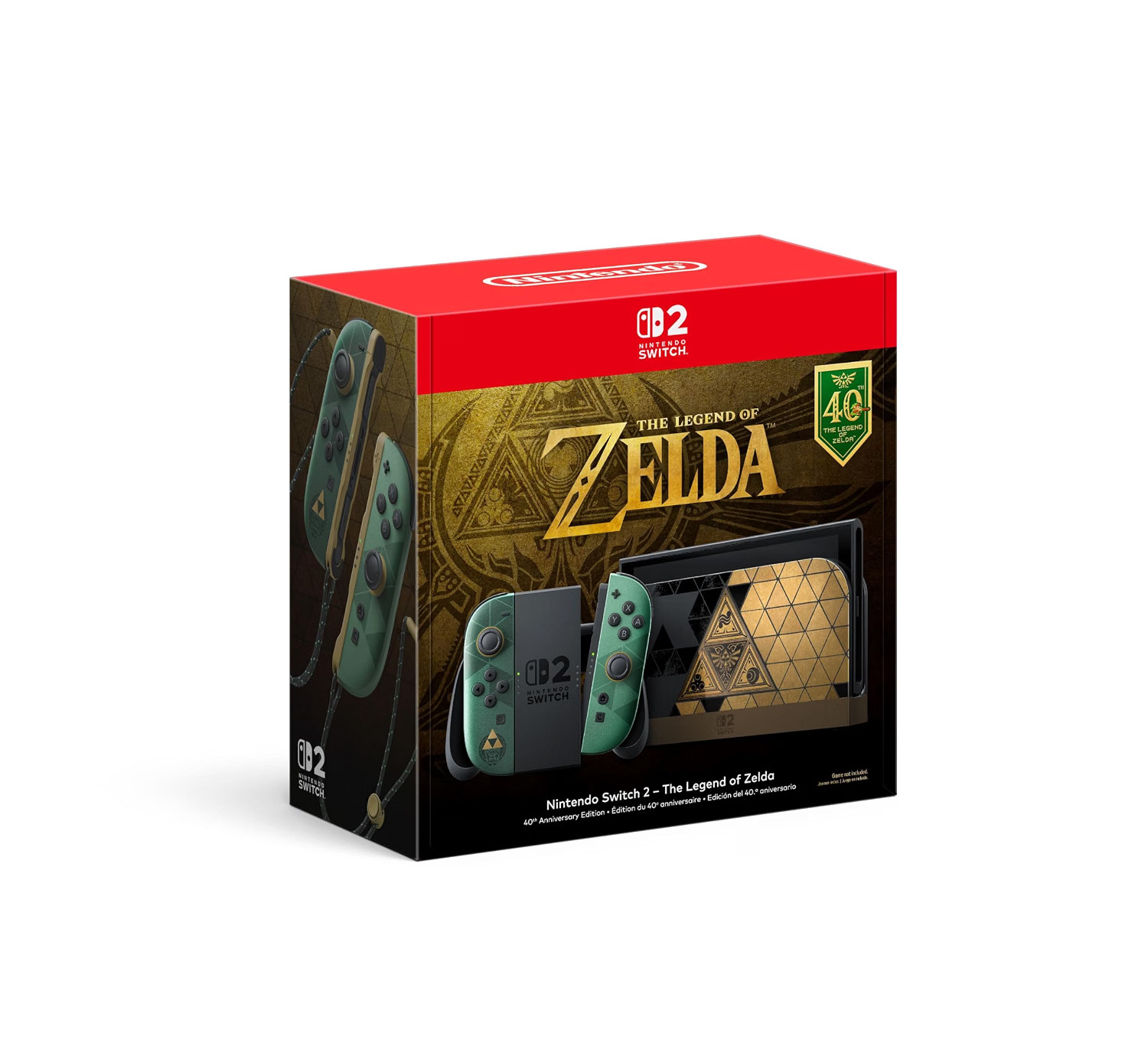 PRE-SALE  Nintendo Switch 2 The Legend Of Zelda 40Th Anniversary Edition
