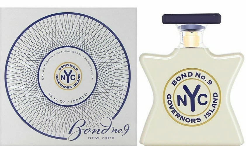 BOND No 9 NYC GOVERNORS ISLAND Eau De Parfum Spray UNISEX 3.3 Oz / 100 ml NEW