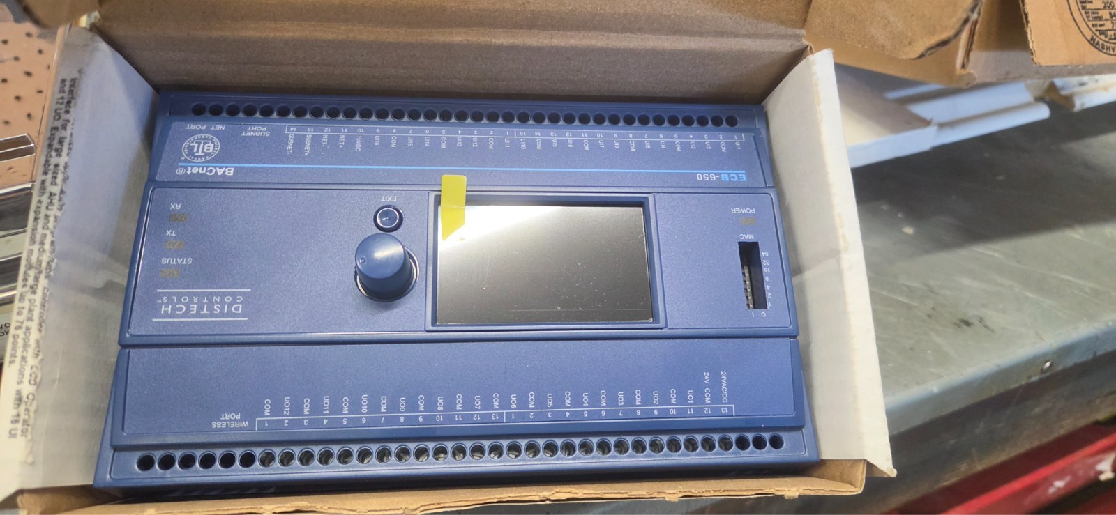 Distech Controls ECB-650 BACnet Unit Controller  CDIB-650X-00