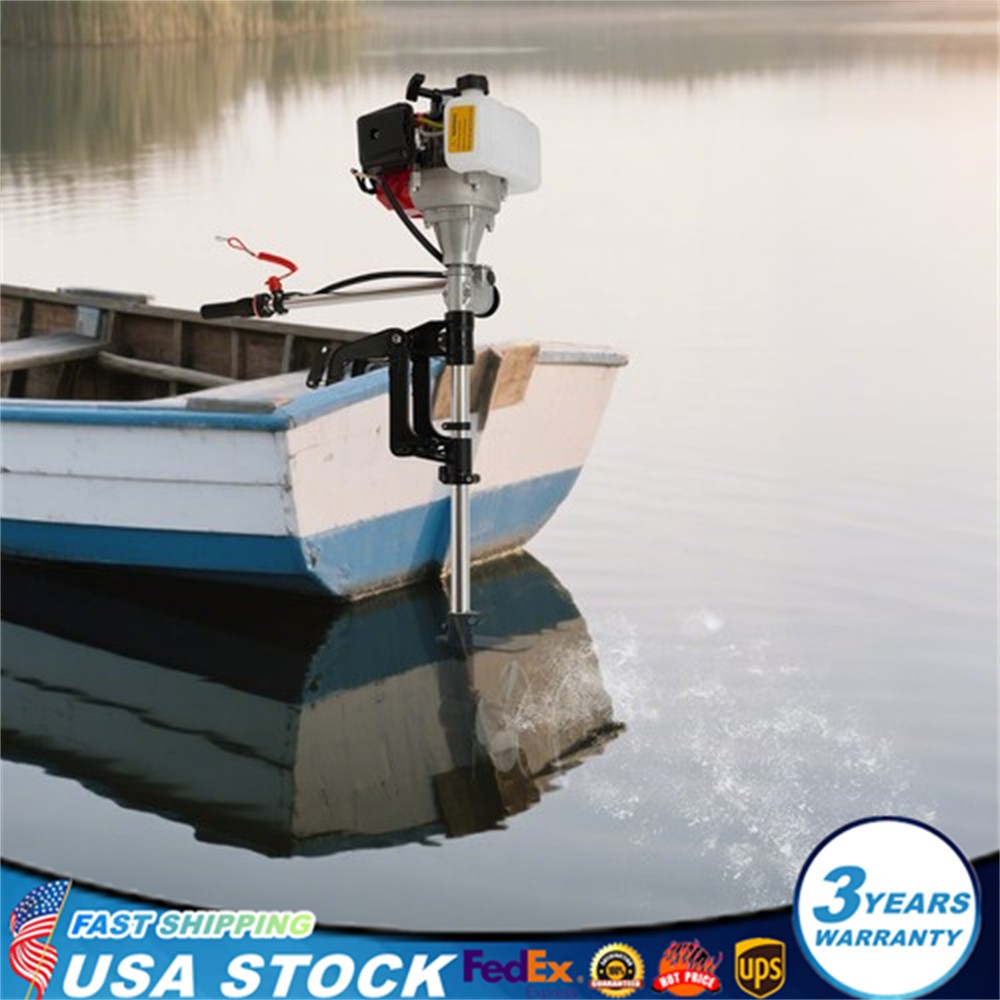 Outboard Boat Engine Motor For All Kinds of Small Boats 2 Stroke 2.3 HP 52CC