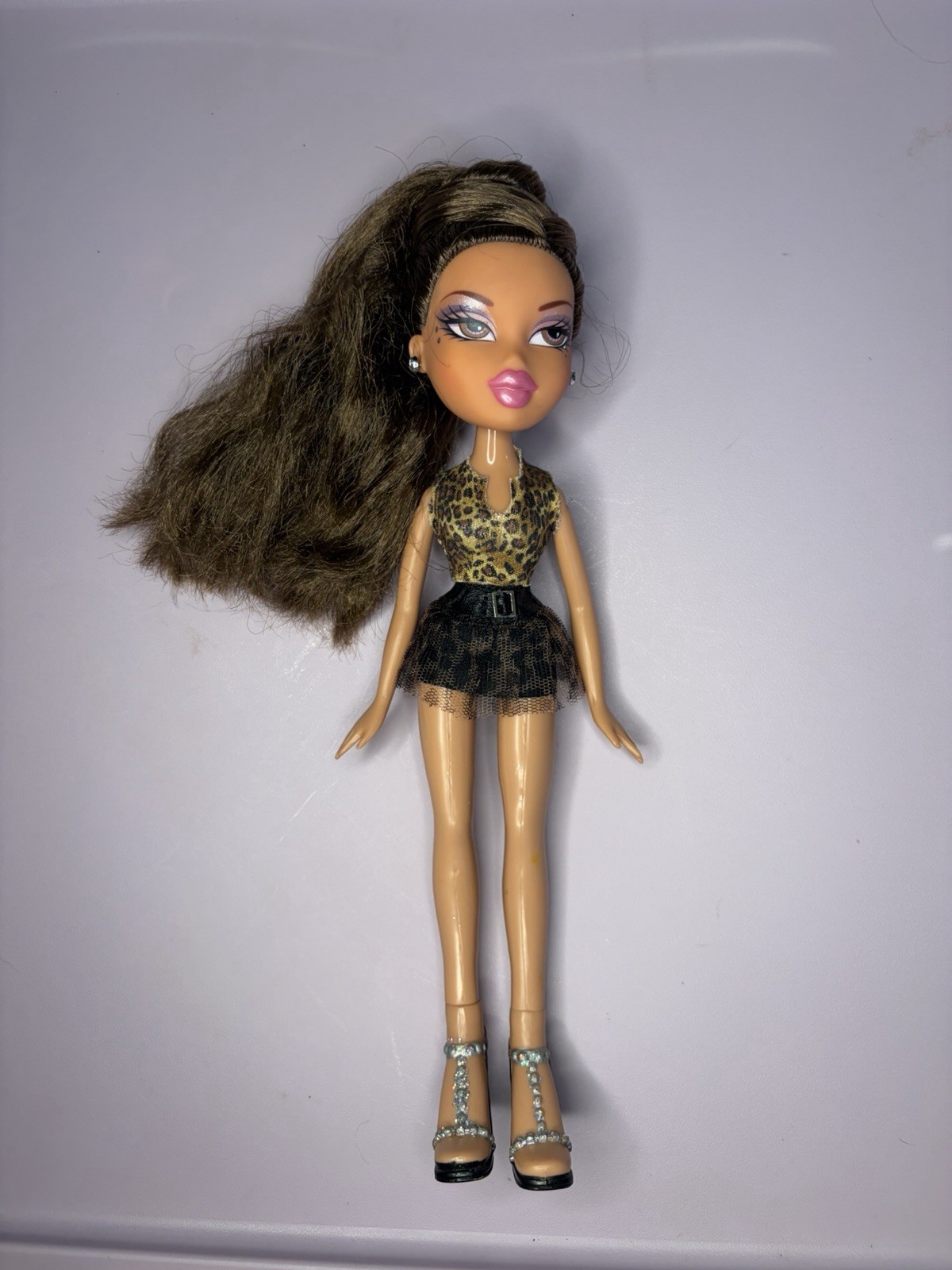Bratz Design Your Own Yasmin redressed in All Dolled Up Cheetah Outfit (read) Bratz Design Your Own Yasmin redressed in All Dolled Up Cheetah Outfit (read)