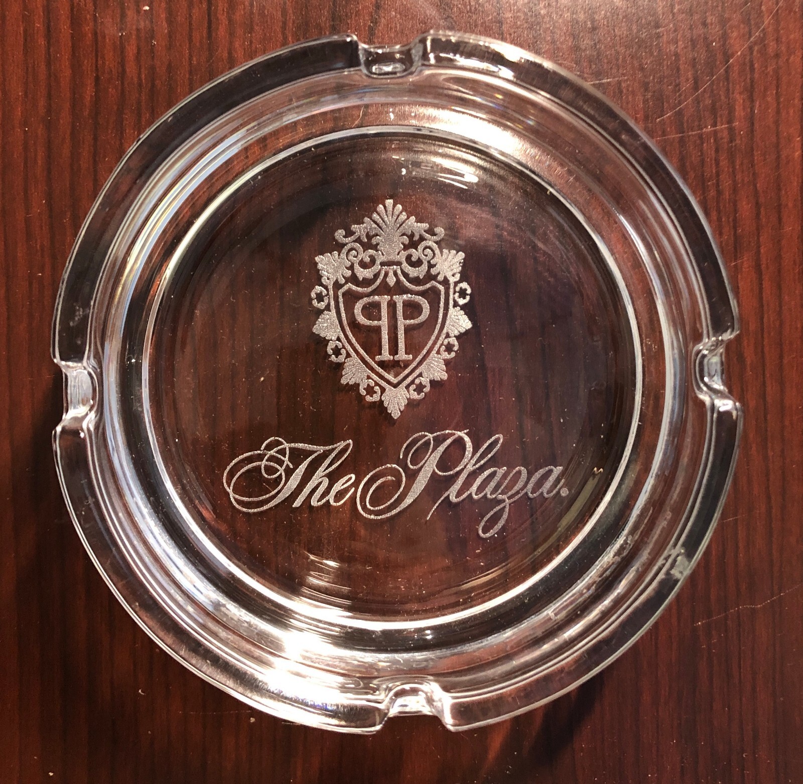 THE PLAZA HOTEL New York Ashtray THE PLAZA HOTEL New York Ashtray