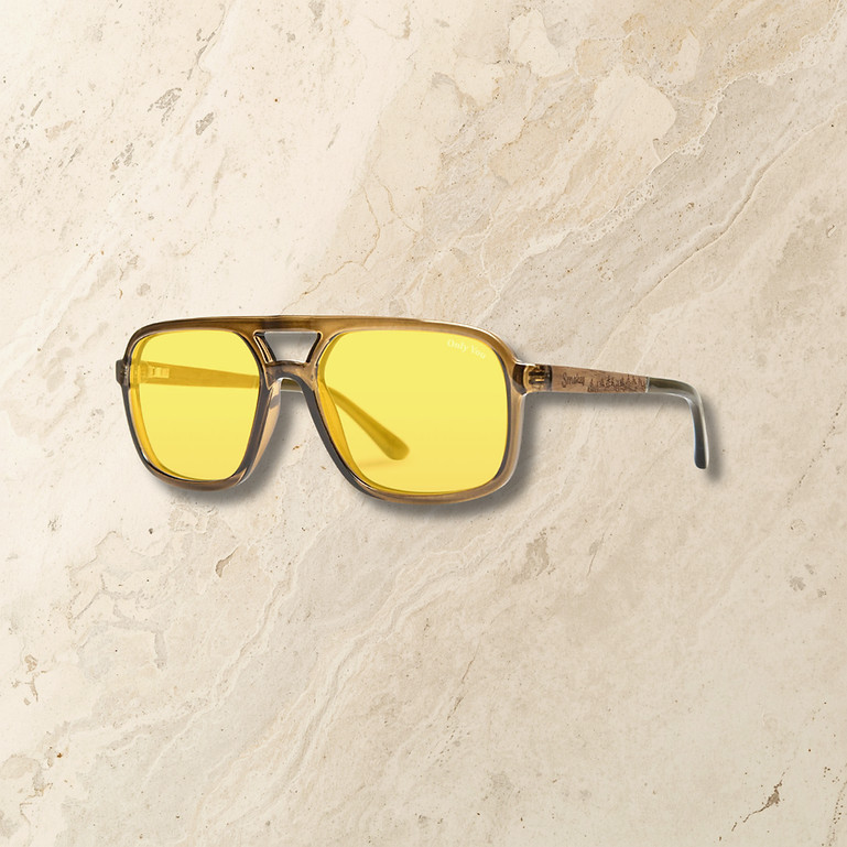 CAMP Glacier Smokey Bear Polarized Sunglasses Yellow Lens 