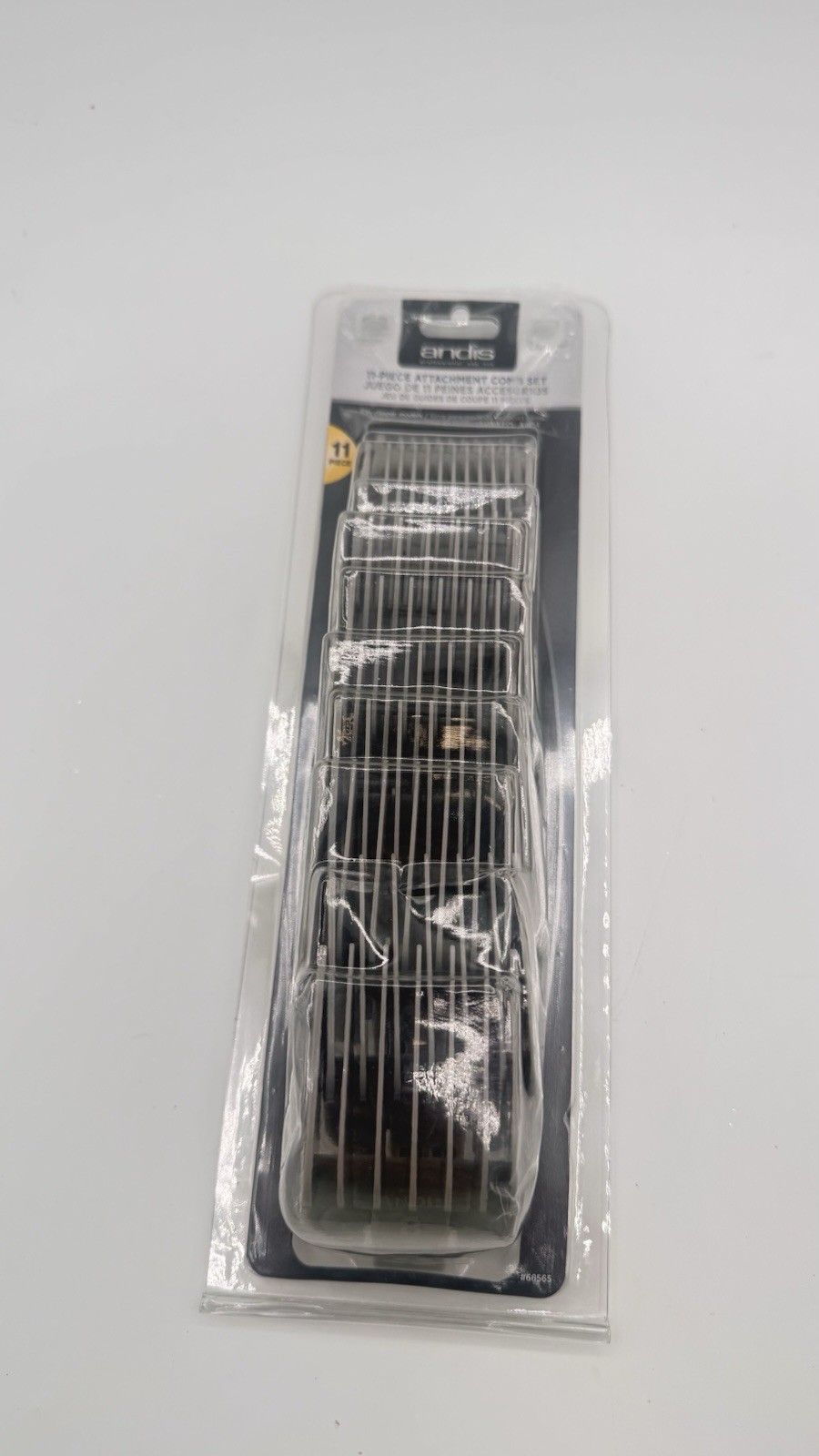 Andis 11 Piece Snap-On Blade Attachment Combs Set 0-8 Open Package Andis 11 Piece Snap-On Blade Attachment Combs Set 0-8 Open Package