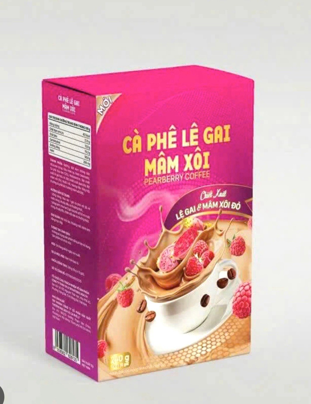 Raspberry Coffee  - Ca Phe Mam Xoi Le Gai (16g x 15 Packets)