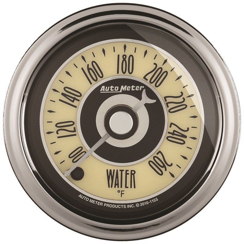 Autometer Cruiser Ad 2-1/16in Full Sweep Electric 100-260 Deg F Water