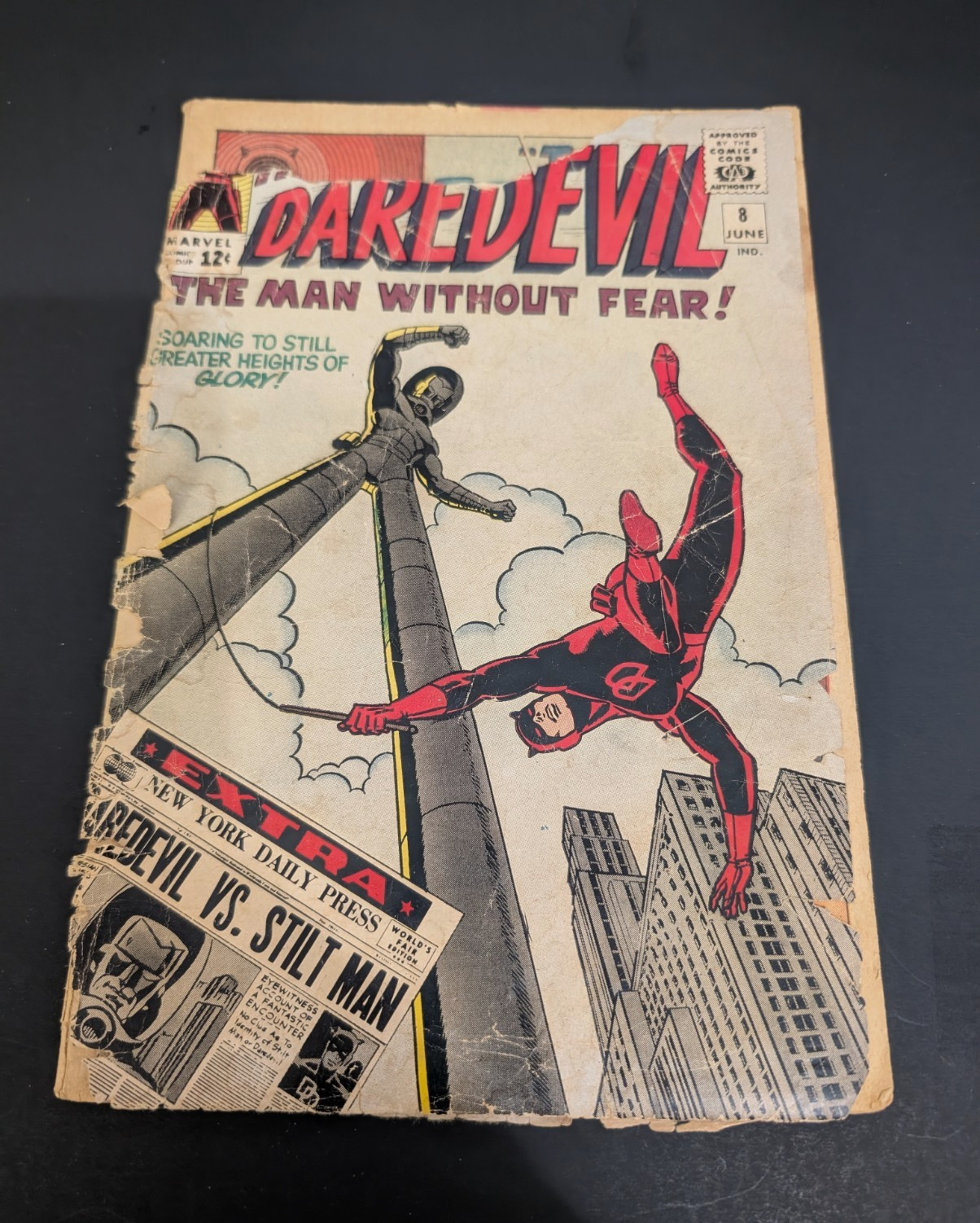 Daredevil #8 w/Stilt Man (1965) LOW-GRADE COPY PLEASE READ - 