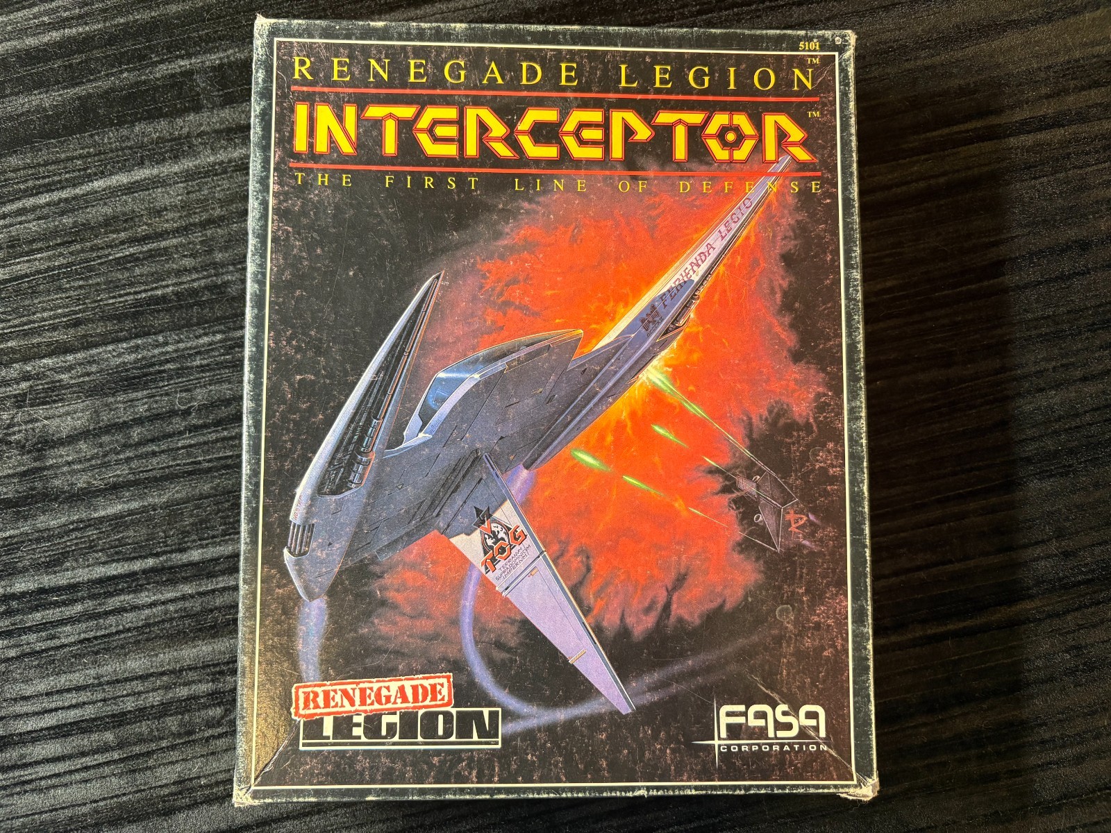 Interceptor Renegade Legion  100% Verified Complete  FASA  1987