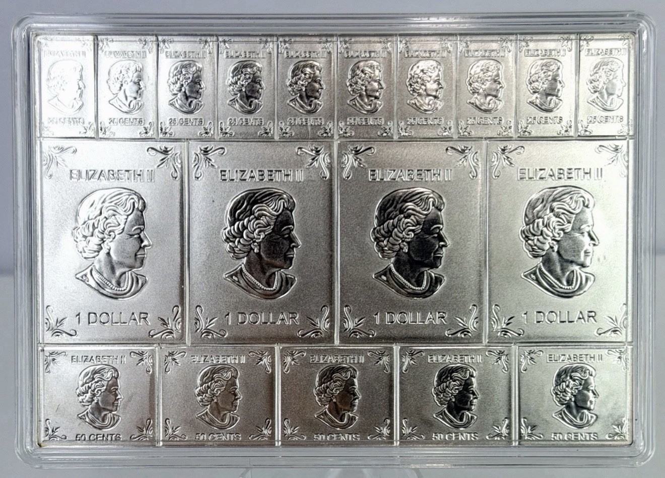 2021 Canada MapleFlex 2 oz .9999 Silver Fractional Bar in Capsule Canadian