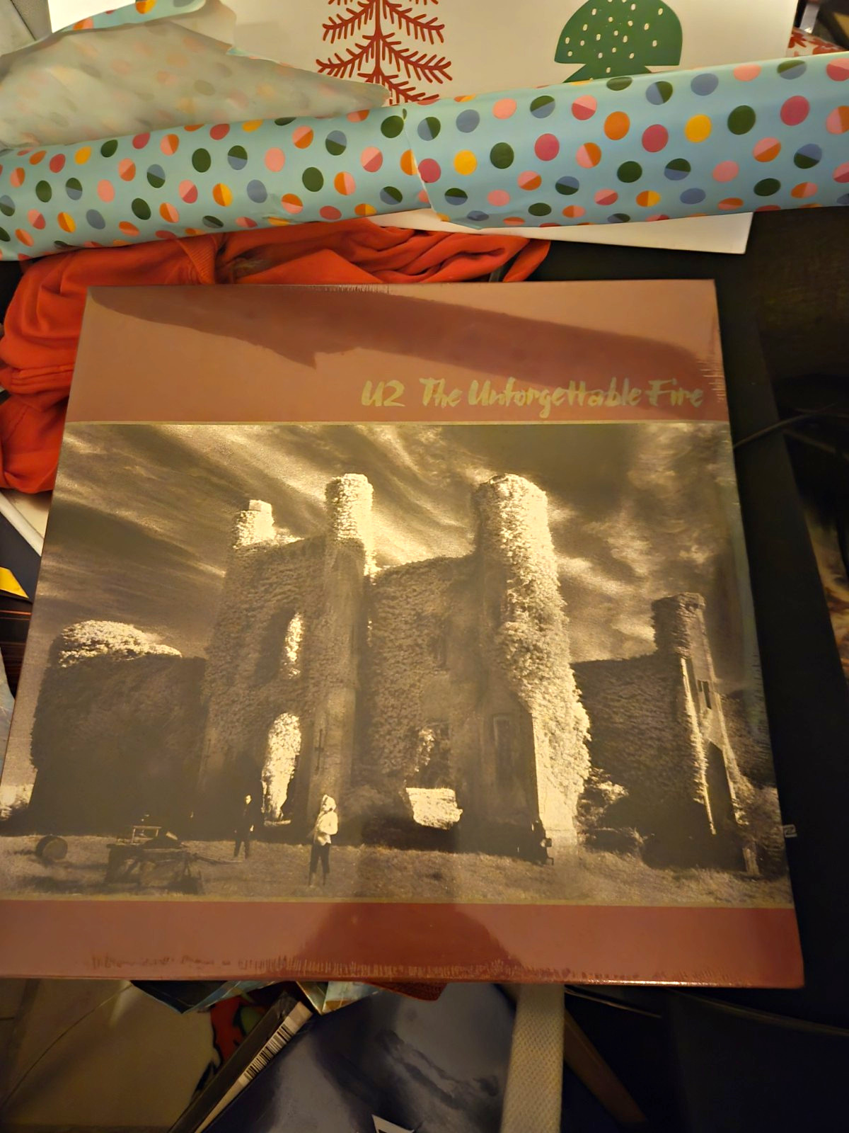 U2 The Unforgettable Fire LP Vinyl Record 12\