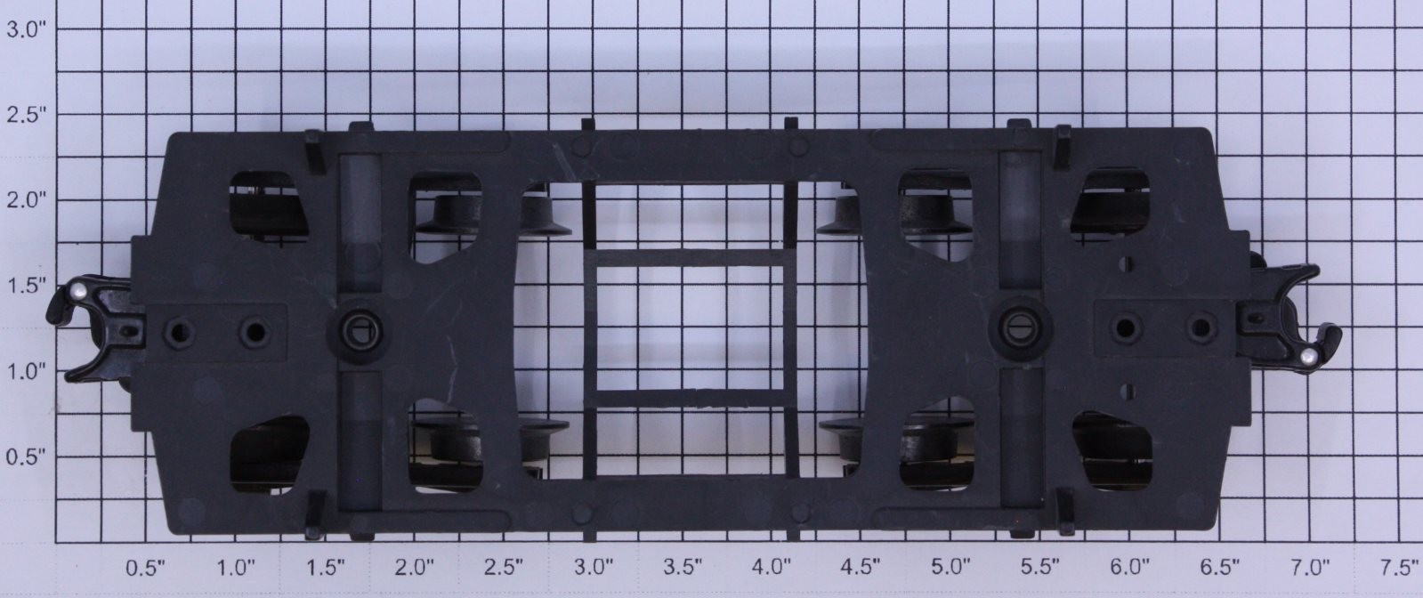 K-Line K747-5000 Plastic Chassis with Plastic Trucks