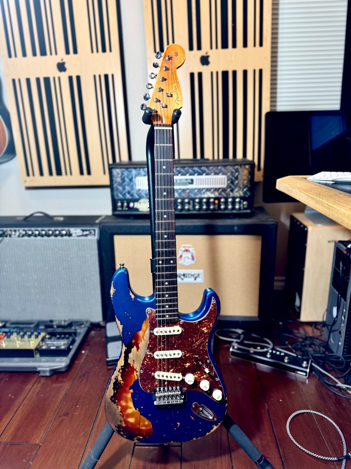 Fender Stratocaster Custom shop roasted 1960s upgraded replica relic