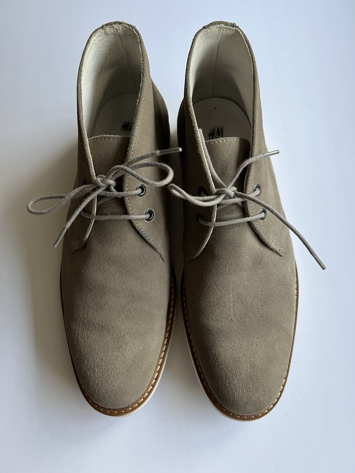 H&M Ankle Boots Men’s Suede Grey Size 10.5 42