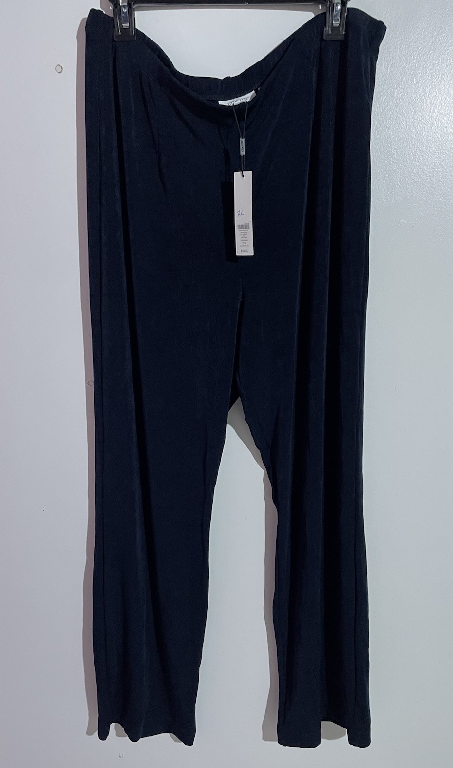 Chicos Travelers Pants Womens 3 XL Blue No Tummy Office Minimalist Quite Luxury Chicos Travelers Pants Womens 3 XL Blue No Tummy Office Minimalist Quite Luxury