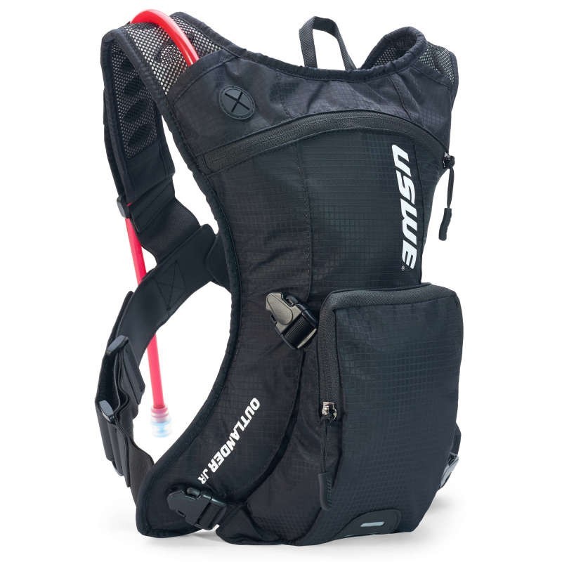 USWE Outlander Jr 3L Hydration Pack NDM Carbon Black Race Backpack 2034601 1.5L