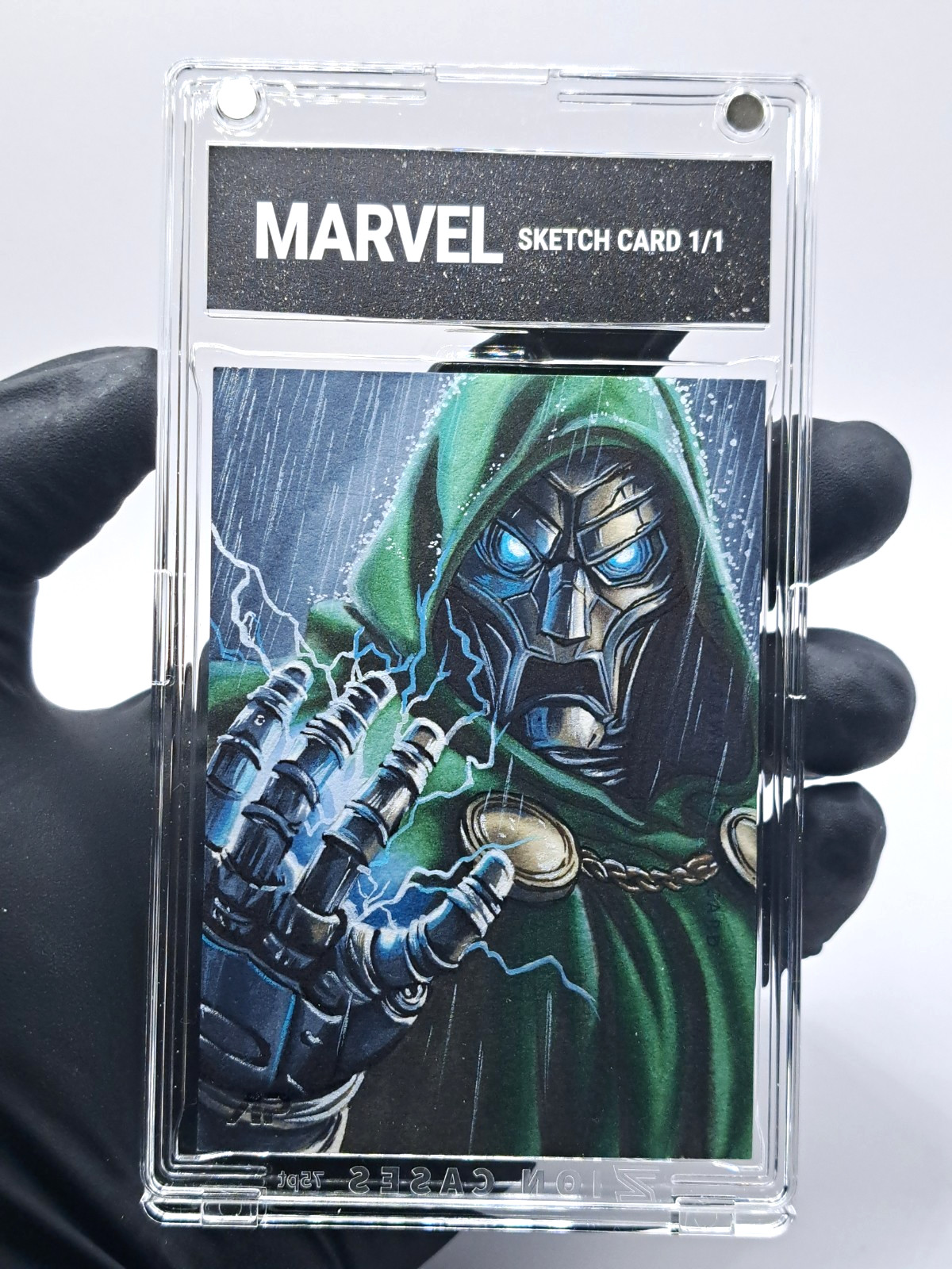 2024 Finding Unicorn Marvel Thunder - Doctor Doom Sketch Card Auto 1/1