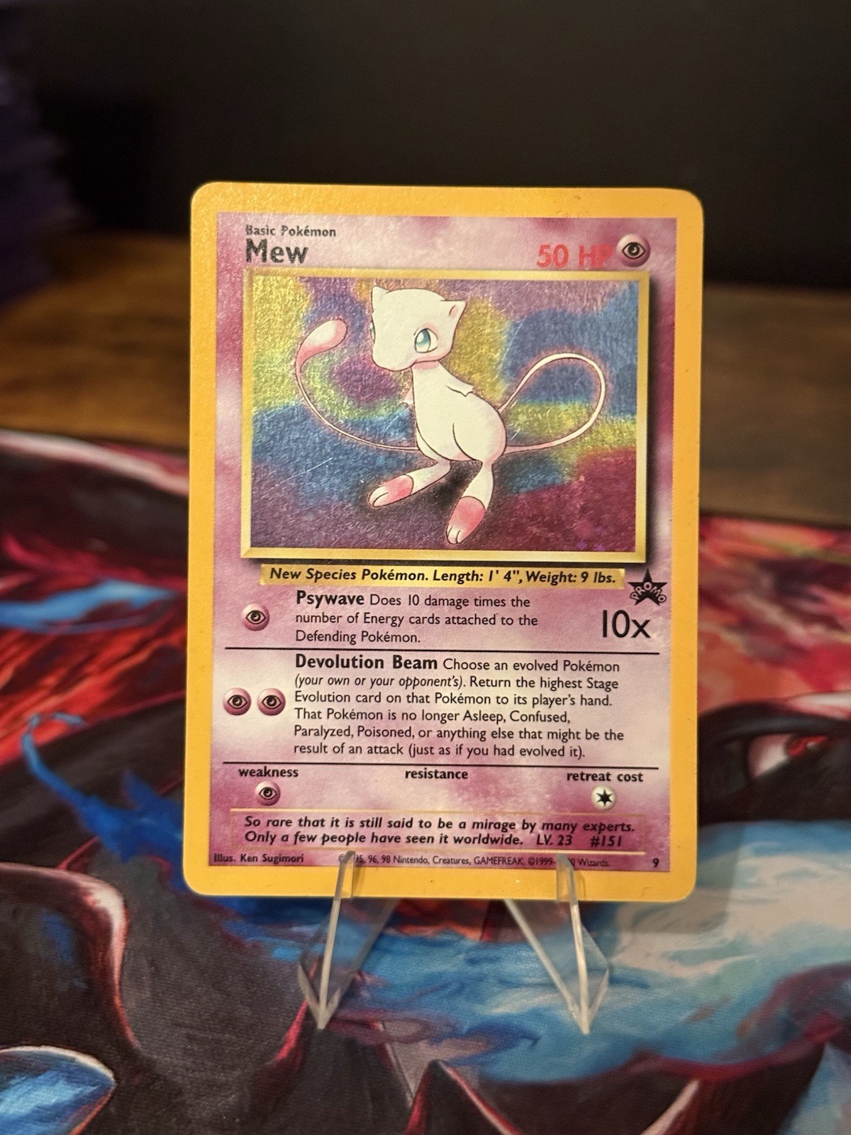 Mew 09/53 Wotc Promo Holo