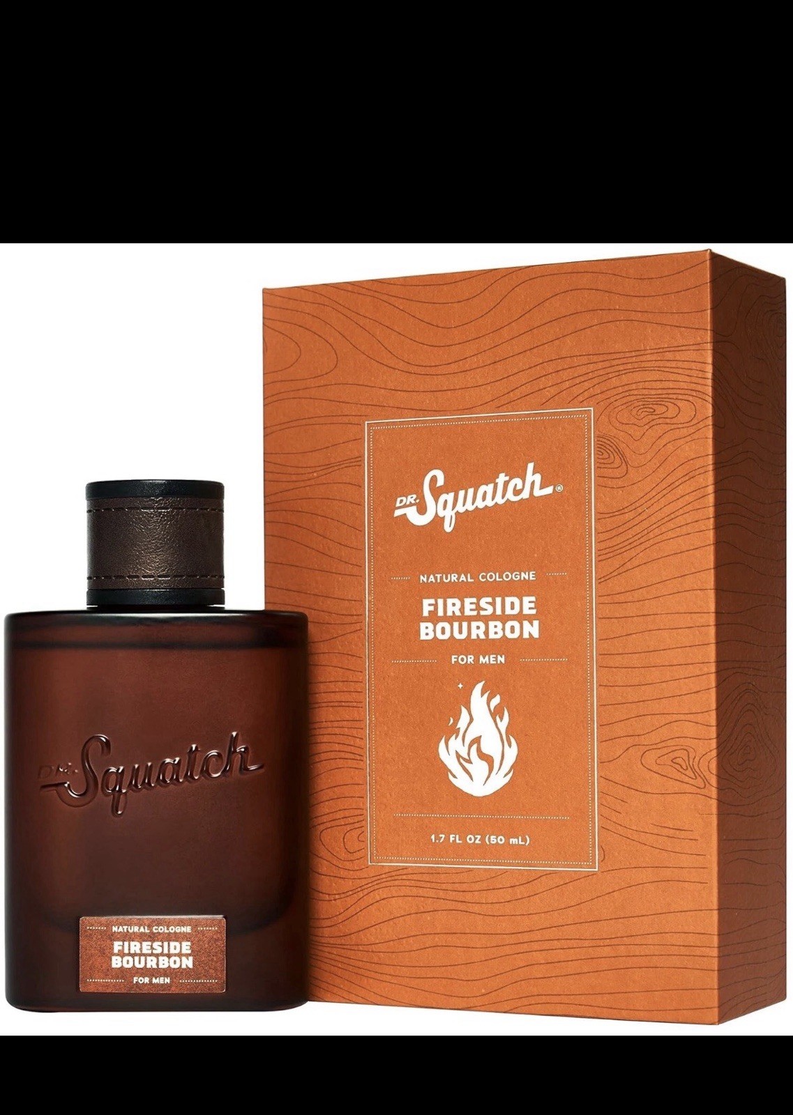 New Dr. Squatch Fireside Bourbon Natural Cologne For Men 1.7fl oz New Dr. Squatch Fireside Bourbon Natural Cologne For Men 1.7fl oz