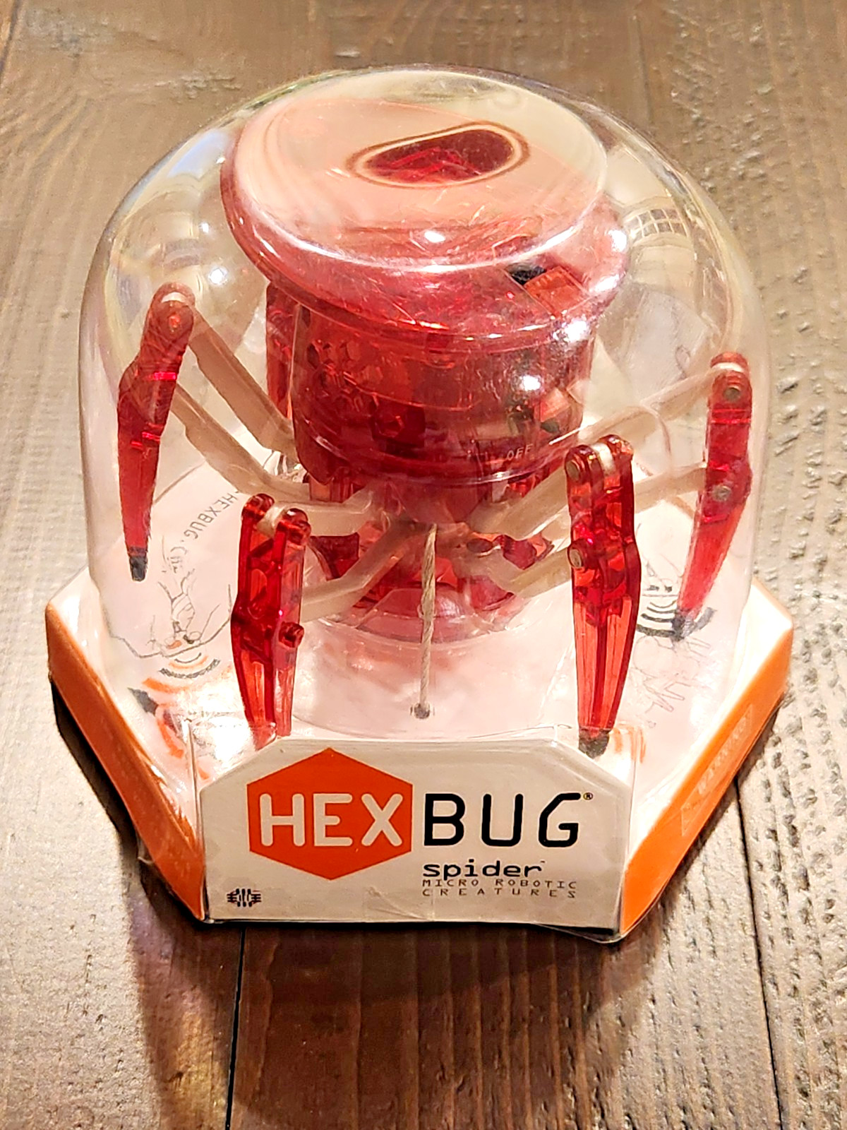 Hexbug Robotic Spider Red Tarantula Remote Control Figure * NEW IN BOX *