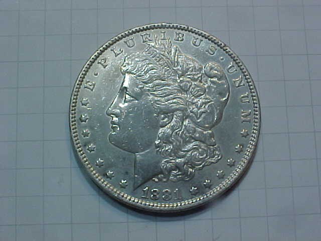 1881-O Morgan Silver Dollar